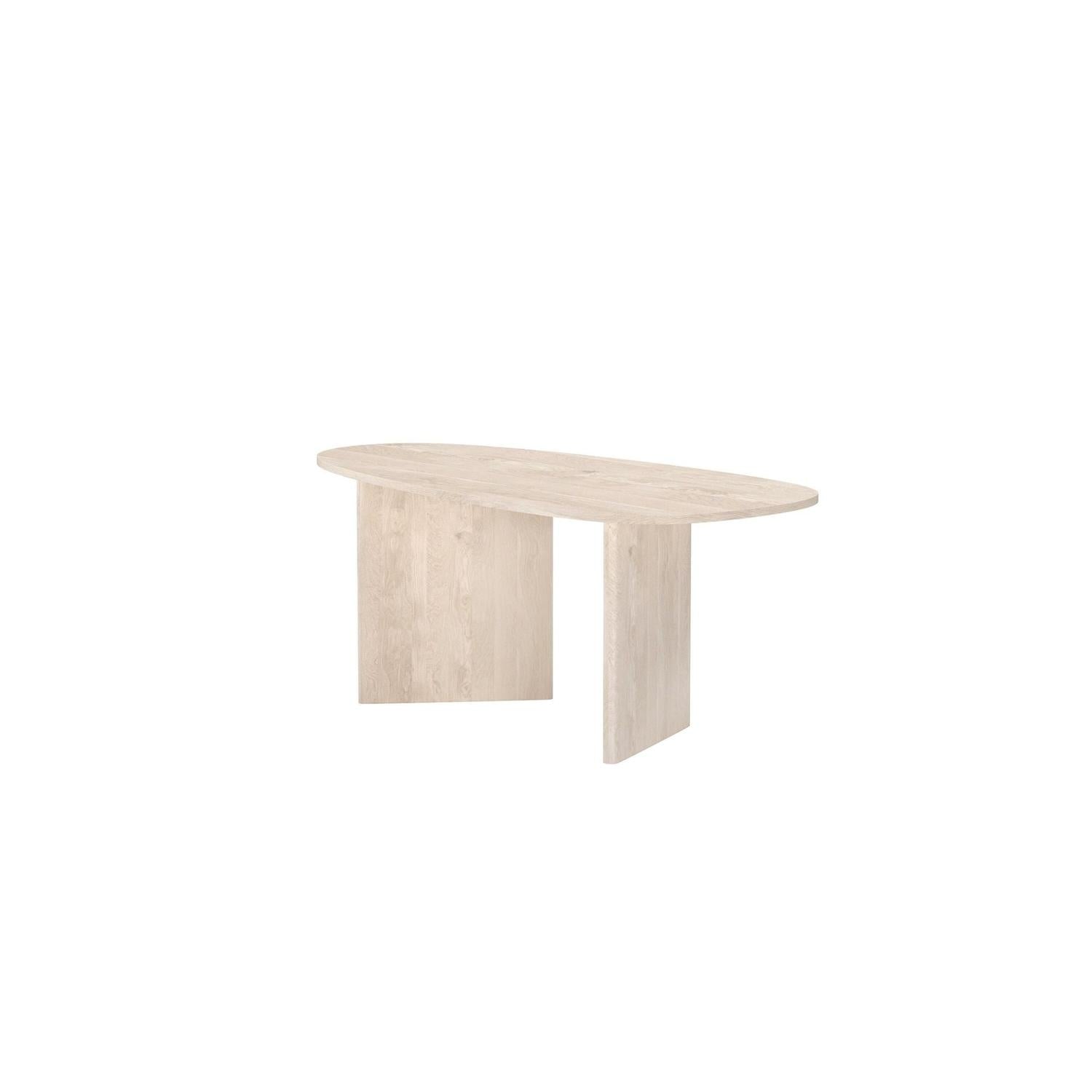 Esstisch Grönvik Oval 180x90cm - Cremeweiß-Esstische Oval-Venture Home-le canapé