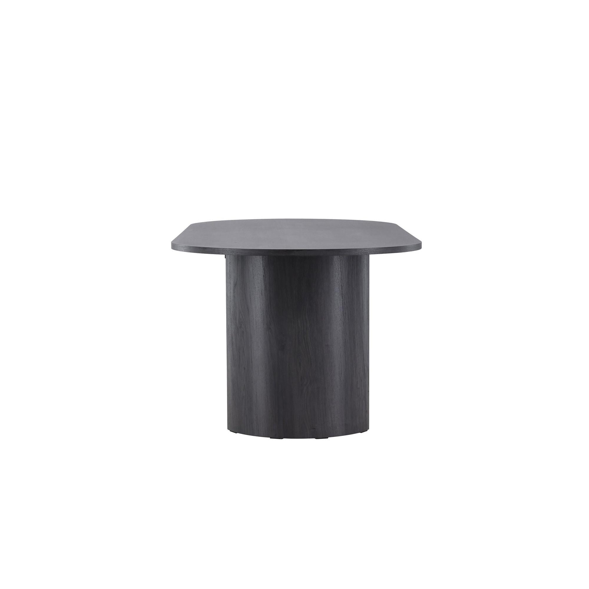 Esstisch Grundsund 100x220 - Schwarz (FSC 100%)Esstisch