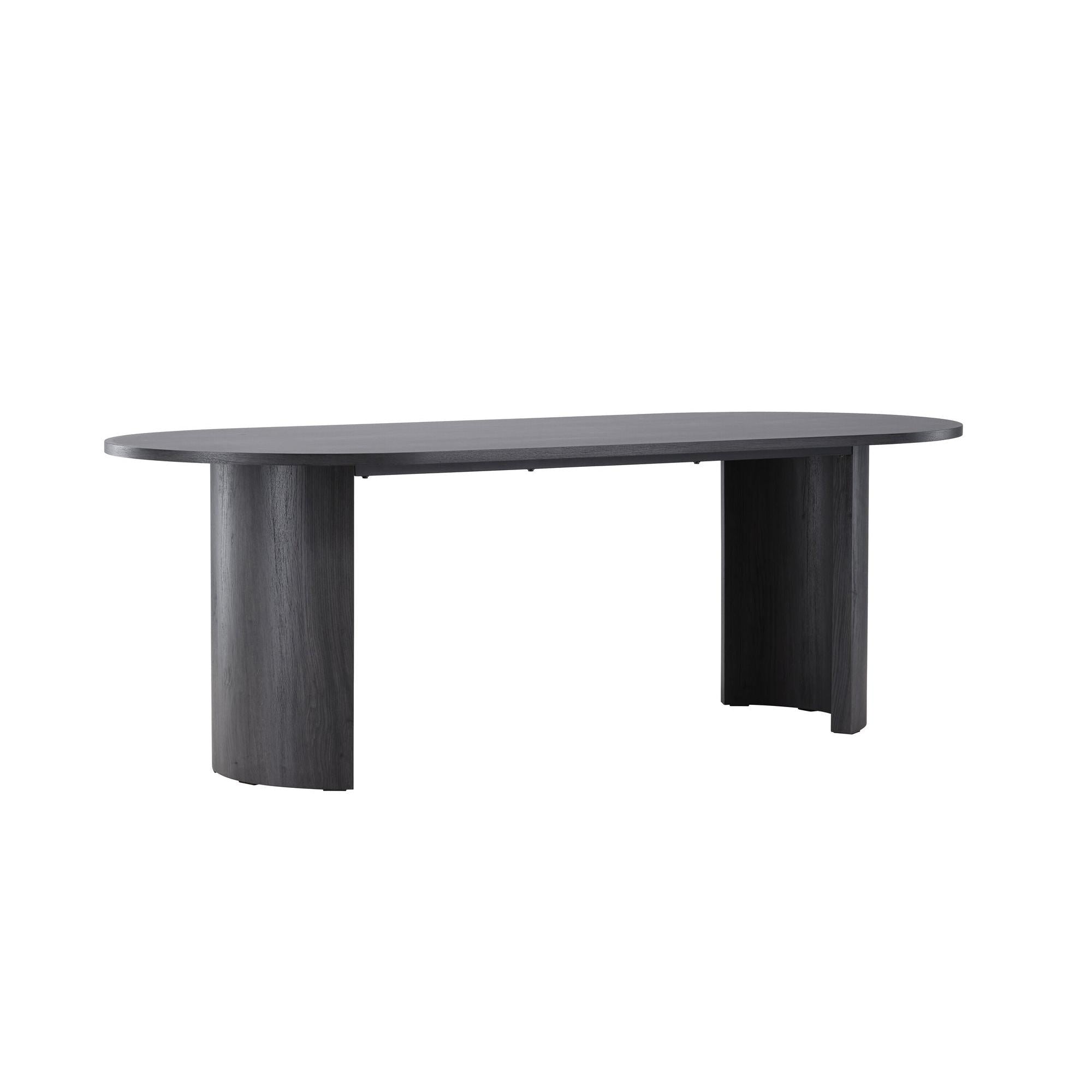 Esstisch Grundsund 100x220 - Schwarz (FSC 100%)Esstisch