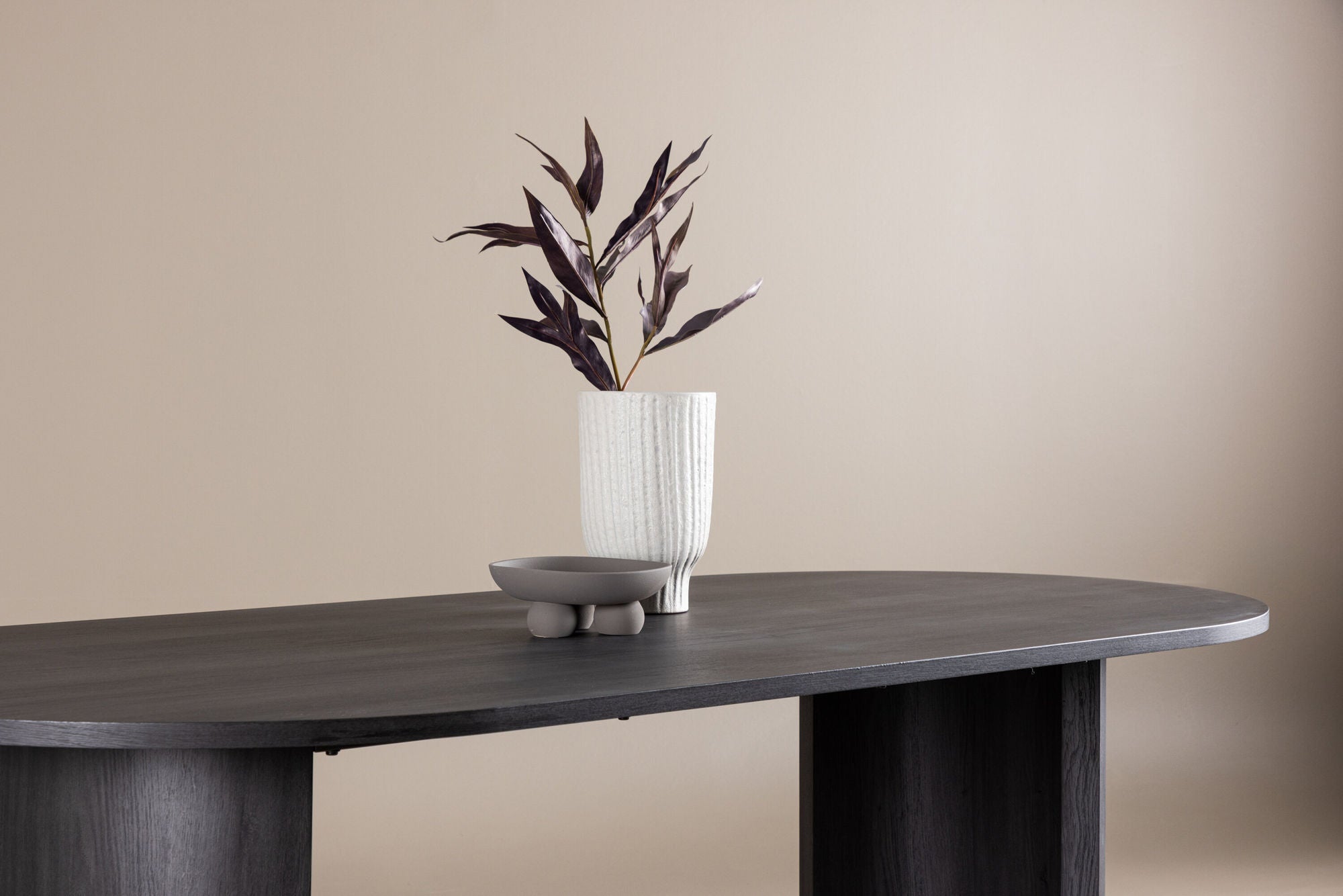 Esstisch Grundsund 100x220 - Schwarz (FSC 100%)Esstisch
