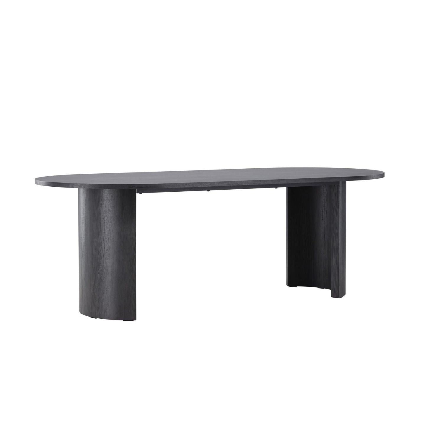 Esstisch Grundsund 220*100cm - Schwarz-Esstische Oval-Vind-le canapé