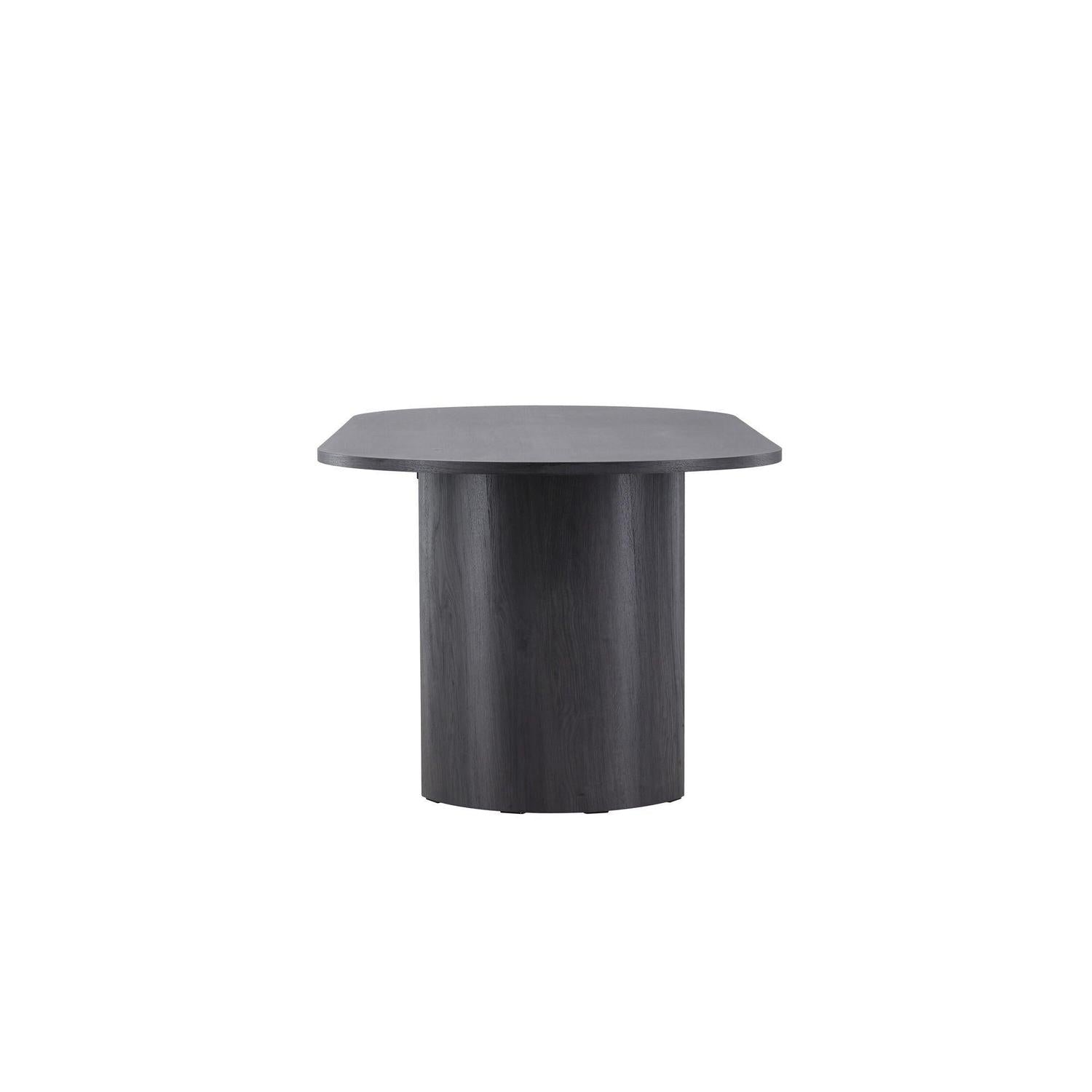 Esstisch Grundsund 220*100cm - Schwarz-Esstische Oval-Vind-le canapé
