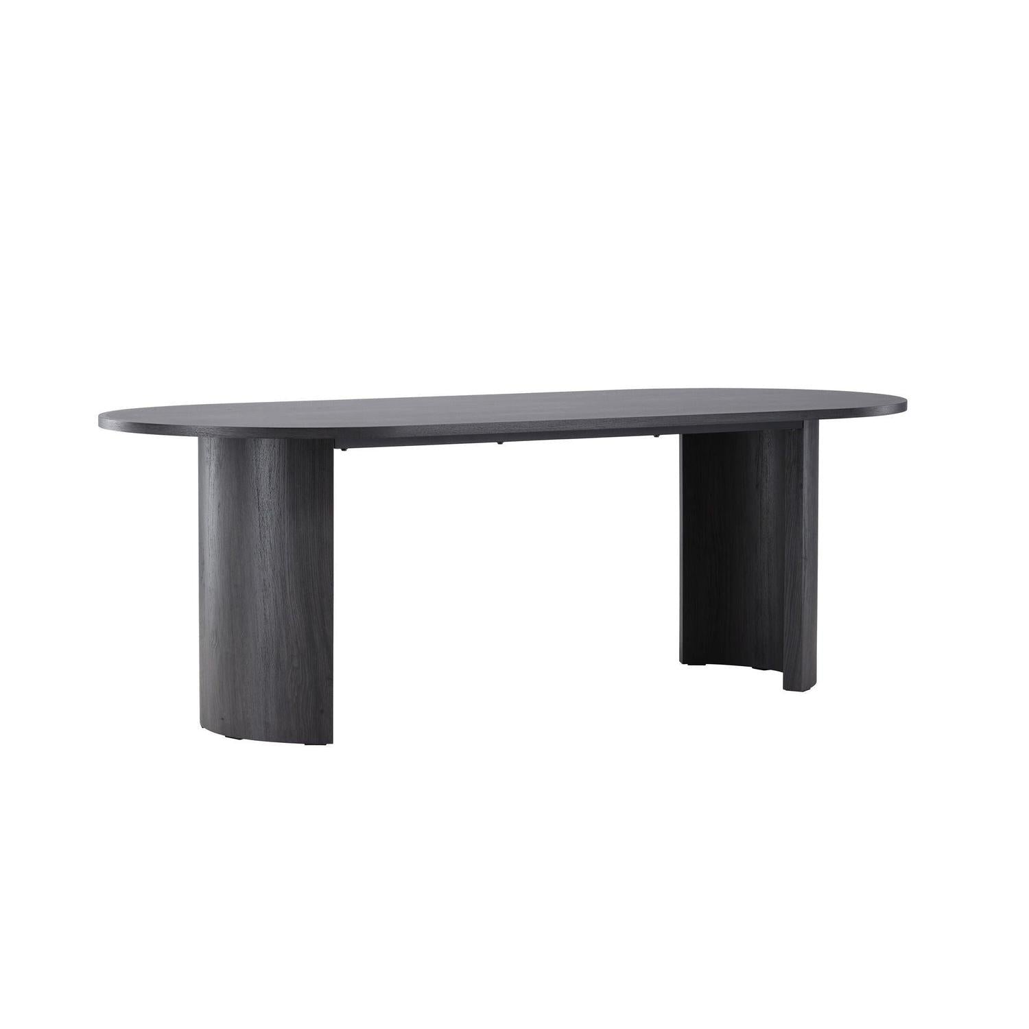 Esstisch Grundsund 220*100cm - Schwarz-Esstische Oval-Vind-le canapé