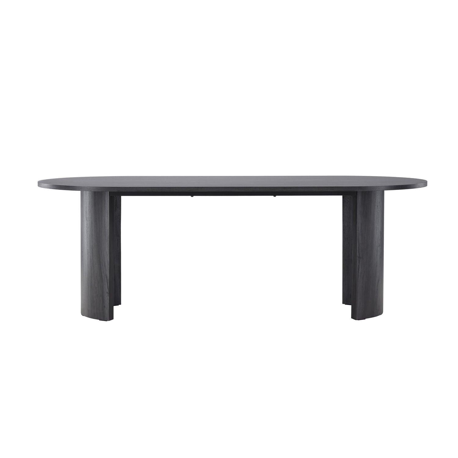 Esstisch Grundsund 220*100cm - Schwarz-Esstische Oval-Vind-le canapé
