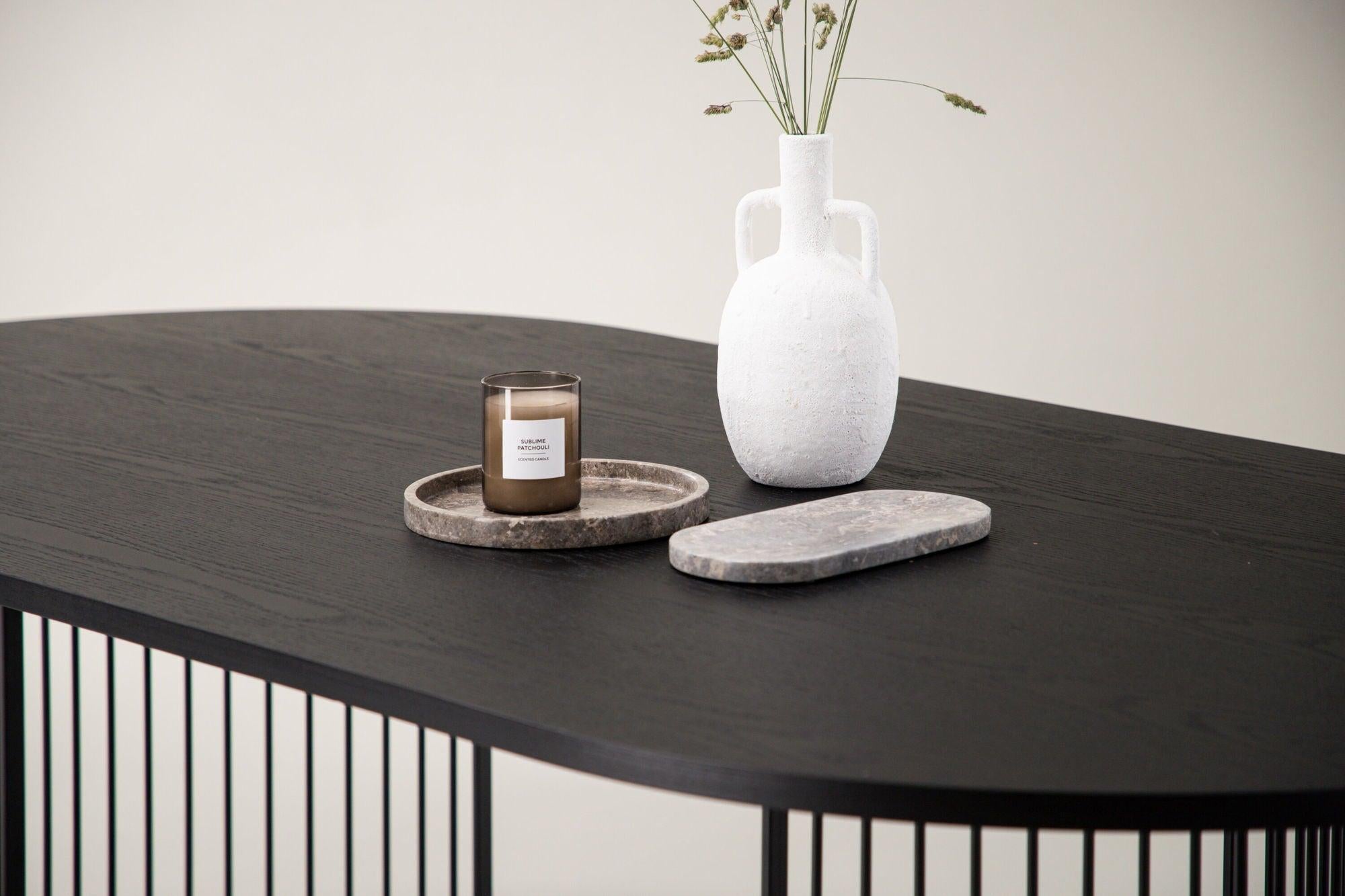 Esstisch Hamneskär 220cm - Schwarz-Esstische Oval-Vind-le canapé