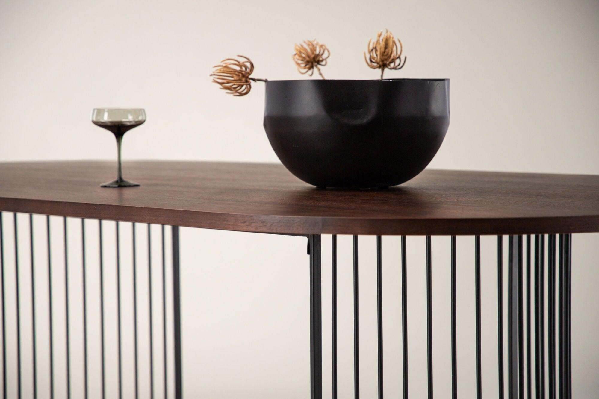 Esstisch Hamneskär 220cm - Walnuß-Esstisch Oval-Vind-le canapé