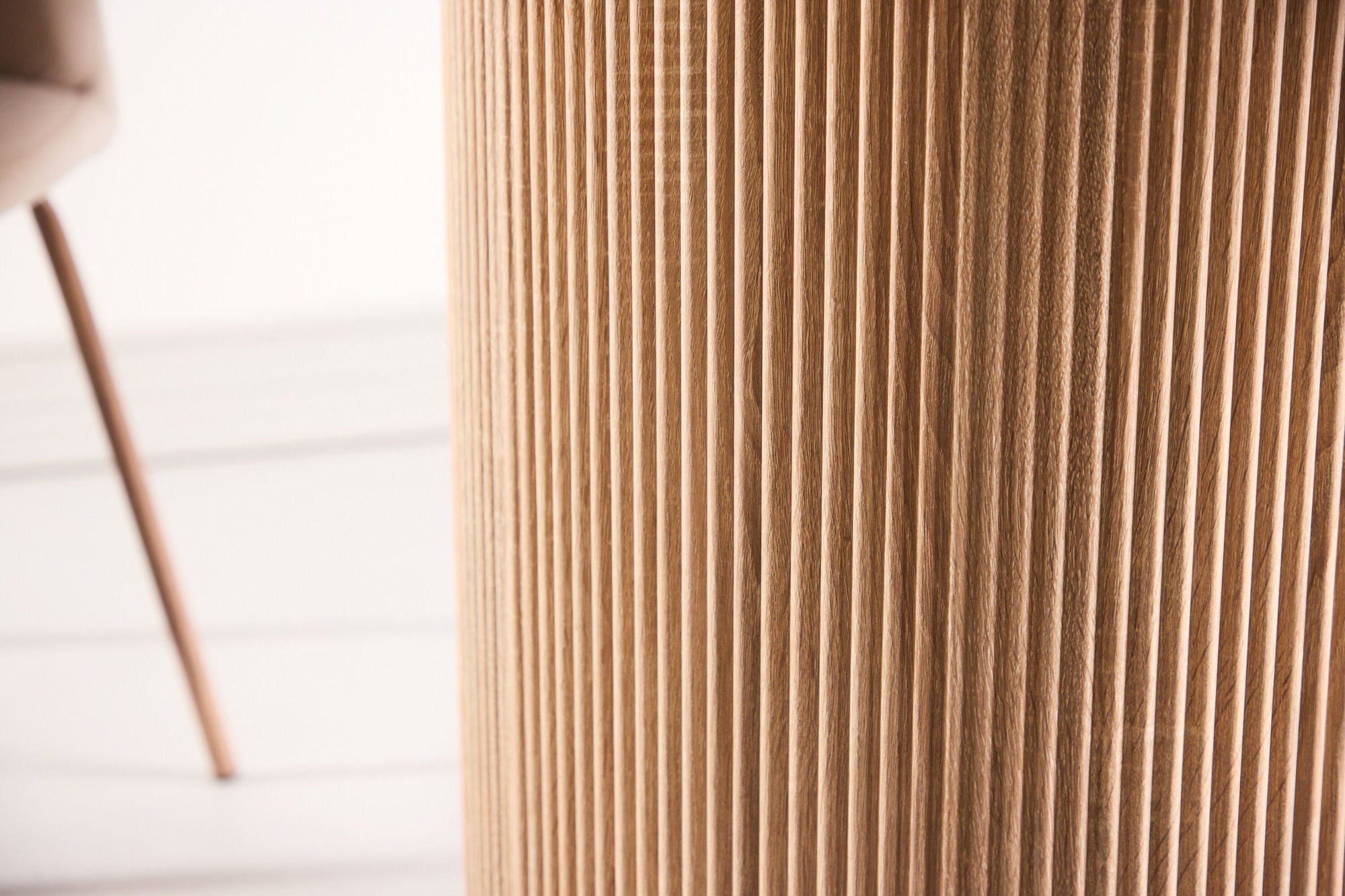 Esstisch Härön Ø120cm - Natur / Cremweiß-Esstisch Rund-Venture Home-le canapé