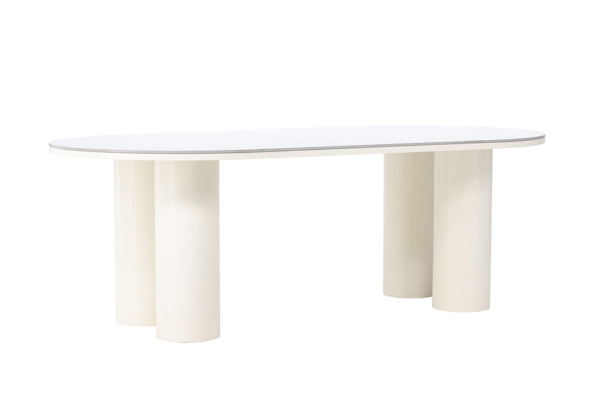 Esstisch Havstenssund Oval 220*110cm - Sinterstein Optik7340220831118Esstisch Oval