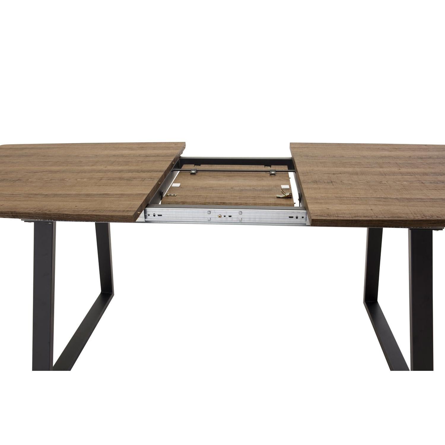 Esstisch Inca ausziehbar 160-200cm - Eiche Braun-Esstisch ausziehbar-Venture Home-le canapé