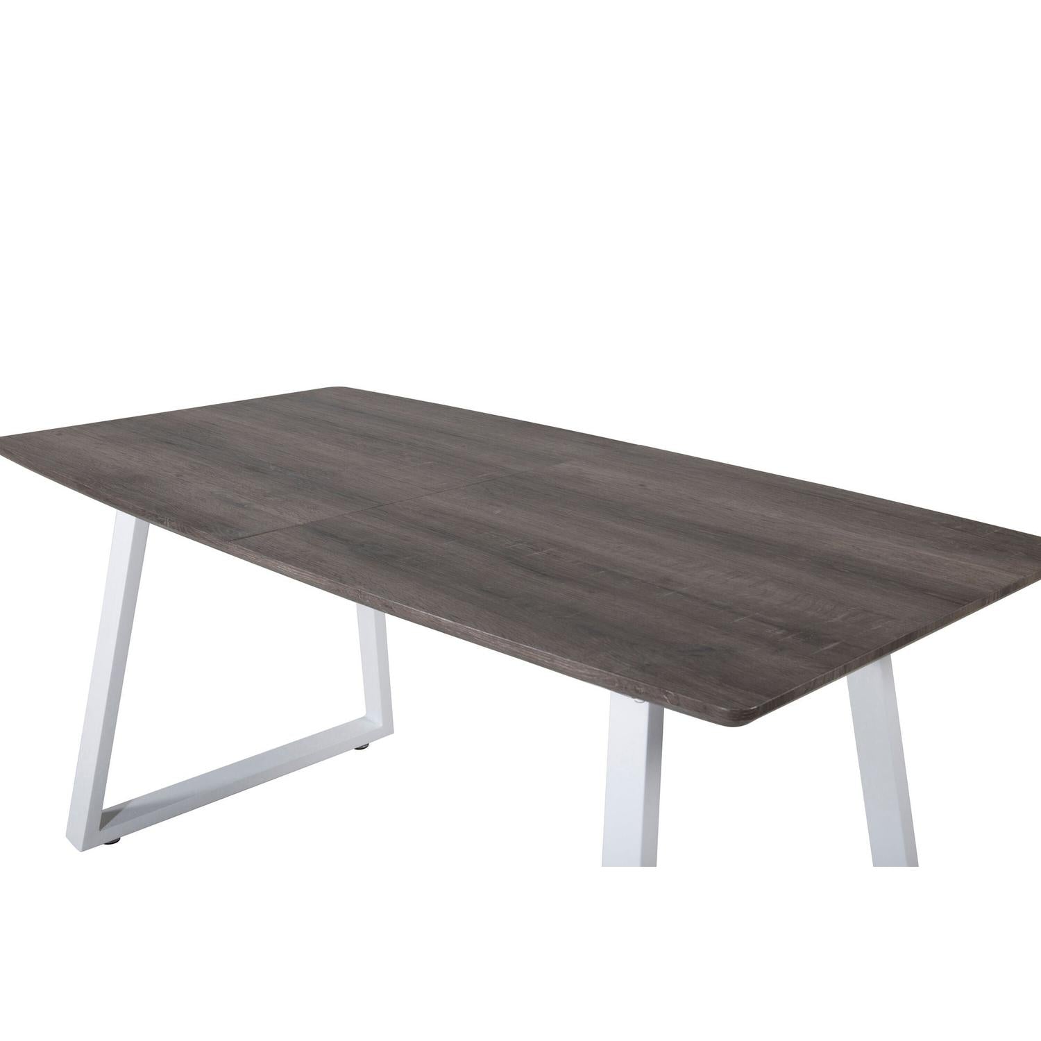 Esstisch Inca ausziehbar 160-200cm - Eiche Grau-Esstisch ausziehbar-Venture Home-le canapé