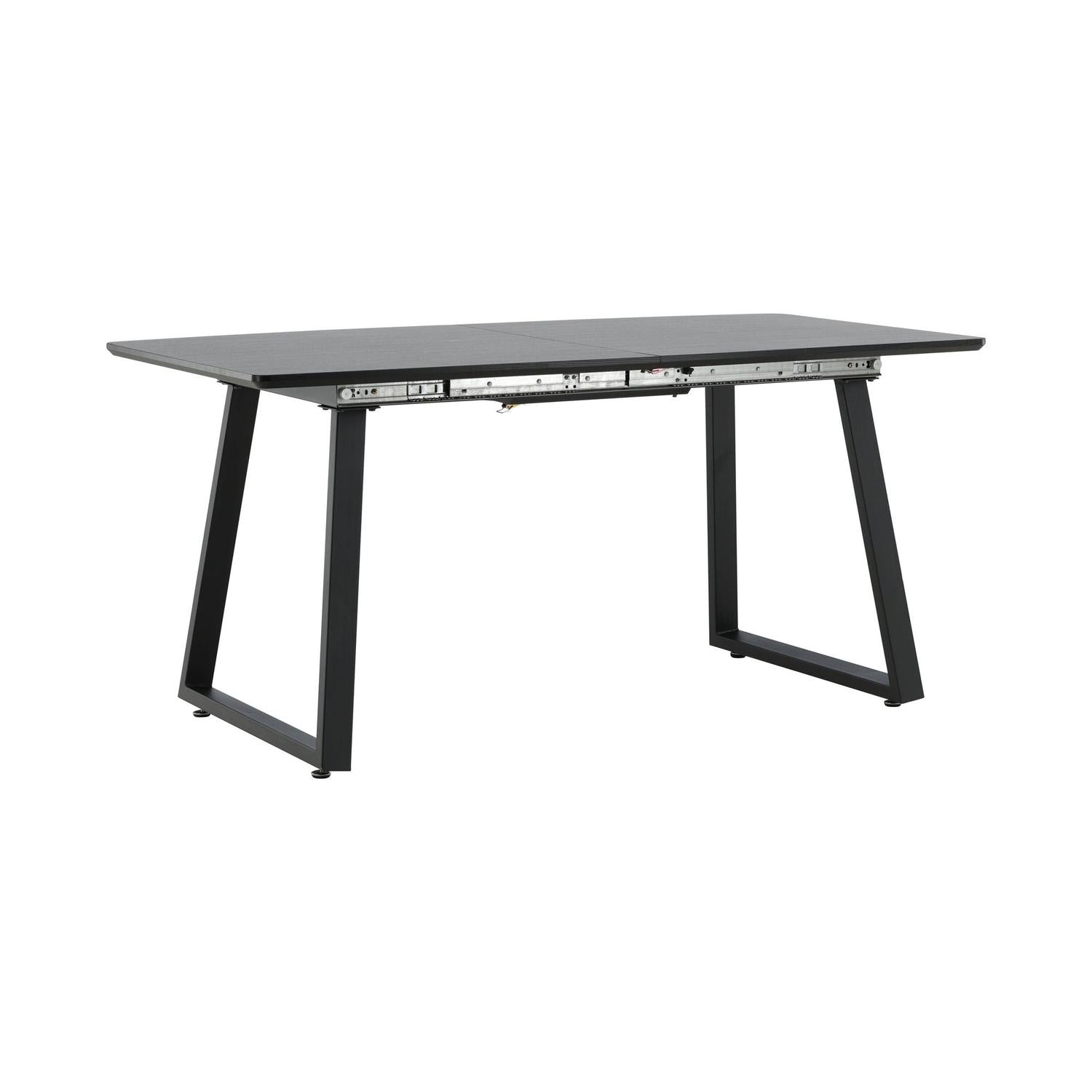 Esstisch Inca ausziehbar 160-200cm - Eiche Schwarz-Esstische ausziehbar-Venture Home-le canapé