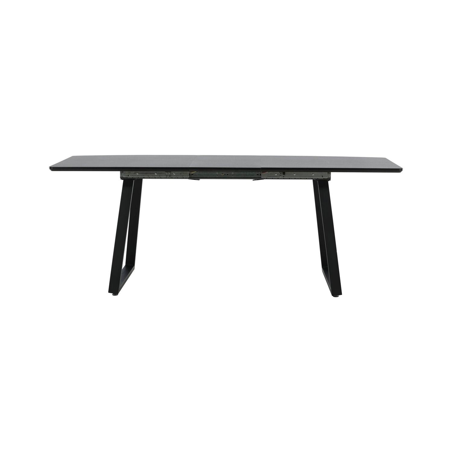 Esstisch Inca ausziehbar 160-200cm - Eiche Schwarz-Esstische ausziehbar-Venture Home-le canapé