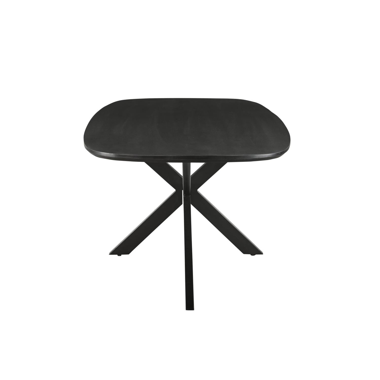 Esstisch Jesper Oval 180*100cm - Schwarz-Esstische Oval-Livingfurn-le canapé
