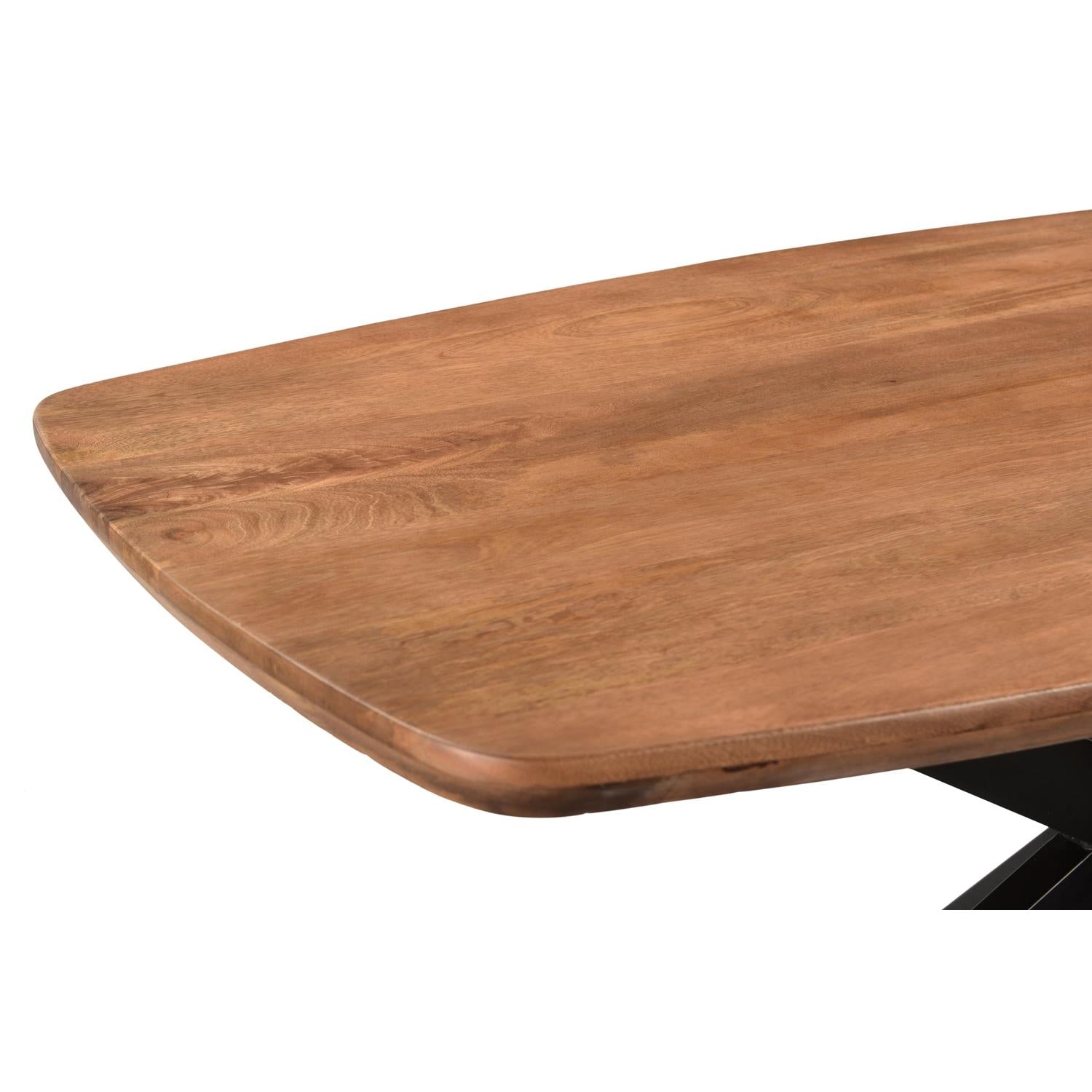 Esstisch Jesper Oval 180*90cm - Braun-Esstische Oval-Livingfurn-le canapé