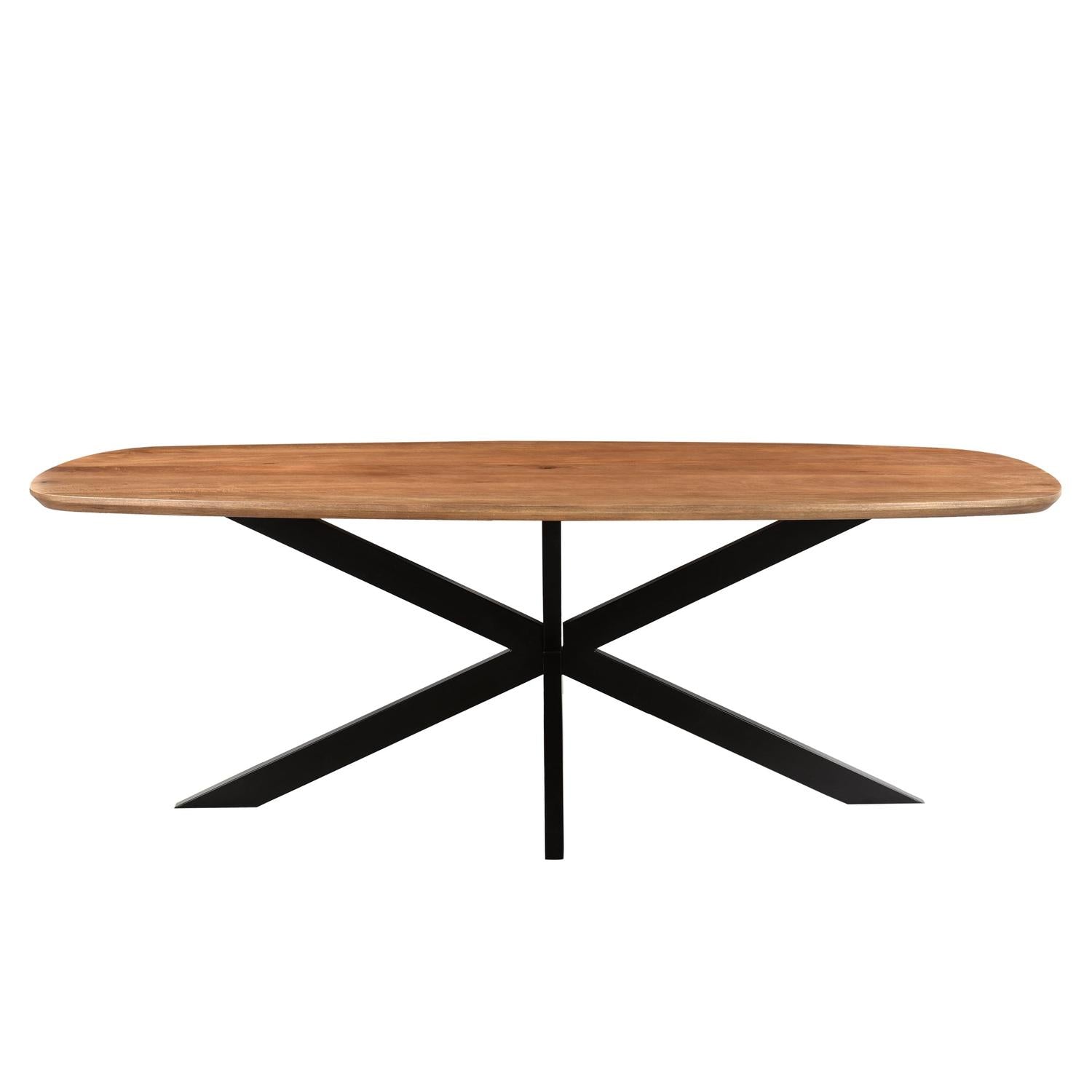 Esstisch Jesper Oval 210*100cm - Braun-Esstische Oval-Livingfurn-le canapé