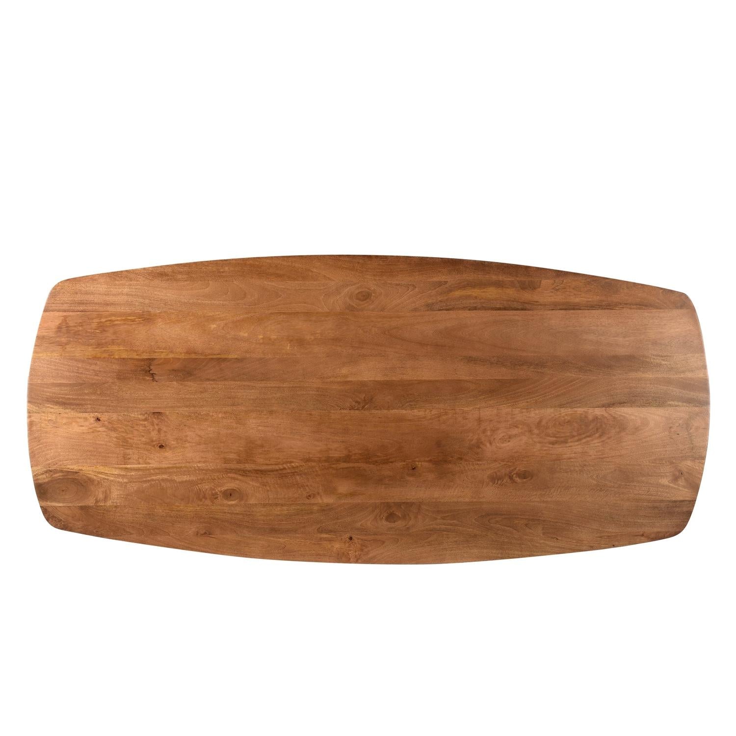 Esstisch Jesper Oval 230*105cm - Braun-Esstische Oval-Livingfurn-le canapé