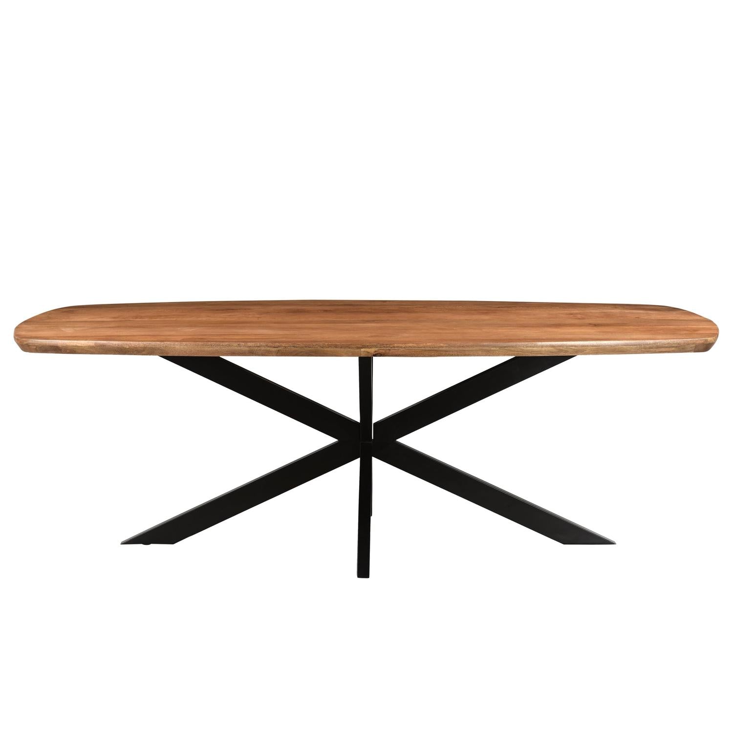 Esstisch Jesper Oval 230*105cm - Braun-Esstische Oval-Livingfurn-le canapé
