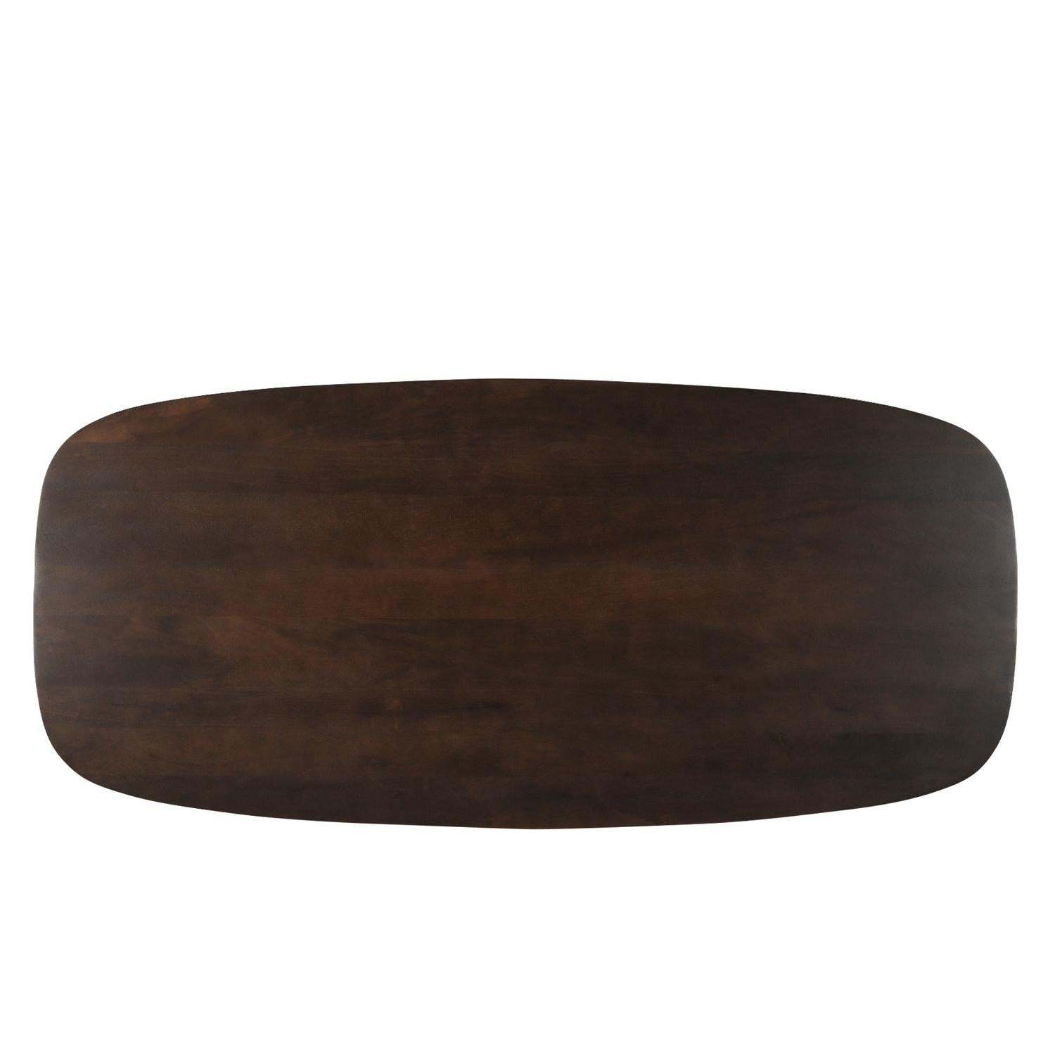 Esstisch Jesper Oval 230*105cm - Dunkelbraun-Esstische Oval-Livingfurn-le canapé