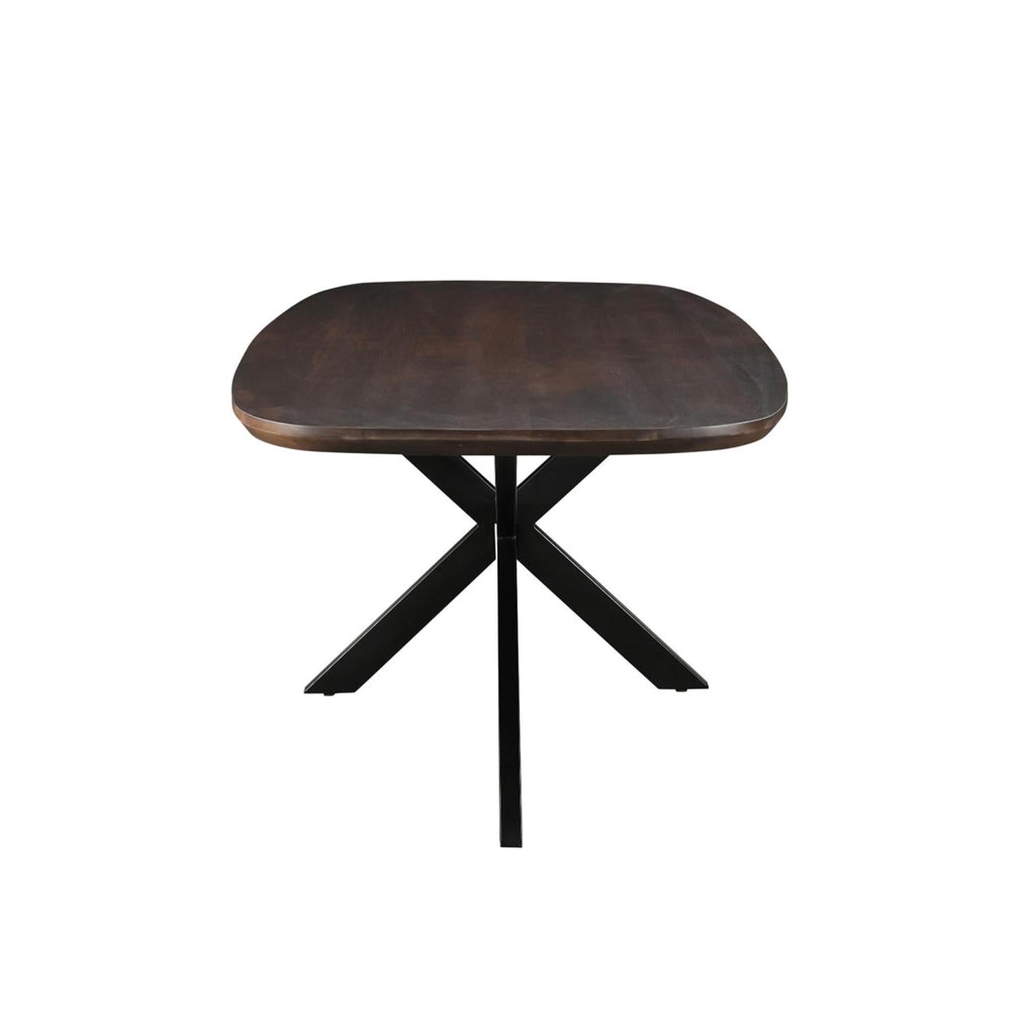 Esstisch Jesper Oval 230*105cm - Dunkelbraun-Esstische Oval-Livingfurn-le canapé