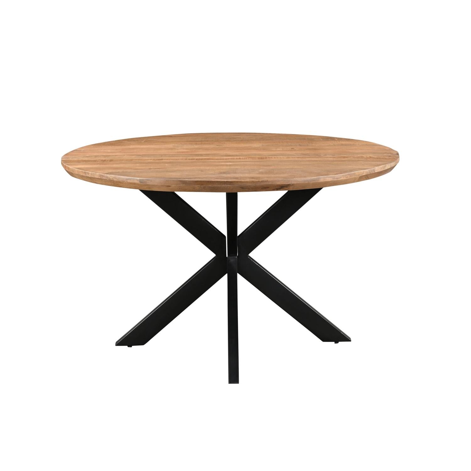Esstisch Jesper Rund 130cm - Hellbraun-Esstisch Rund-Livingfurn-le canapé