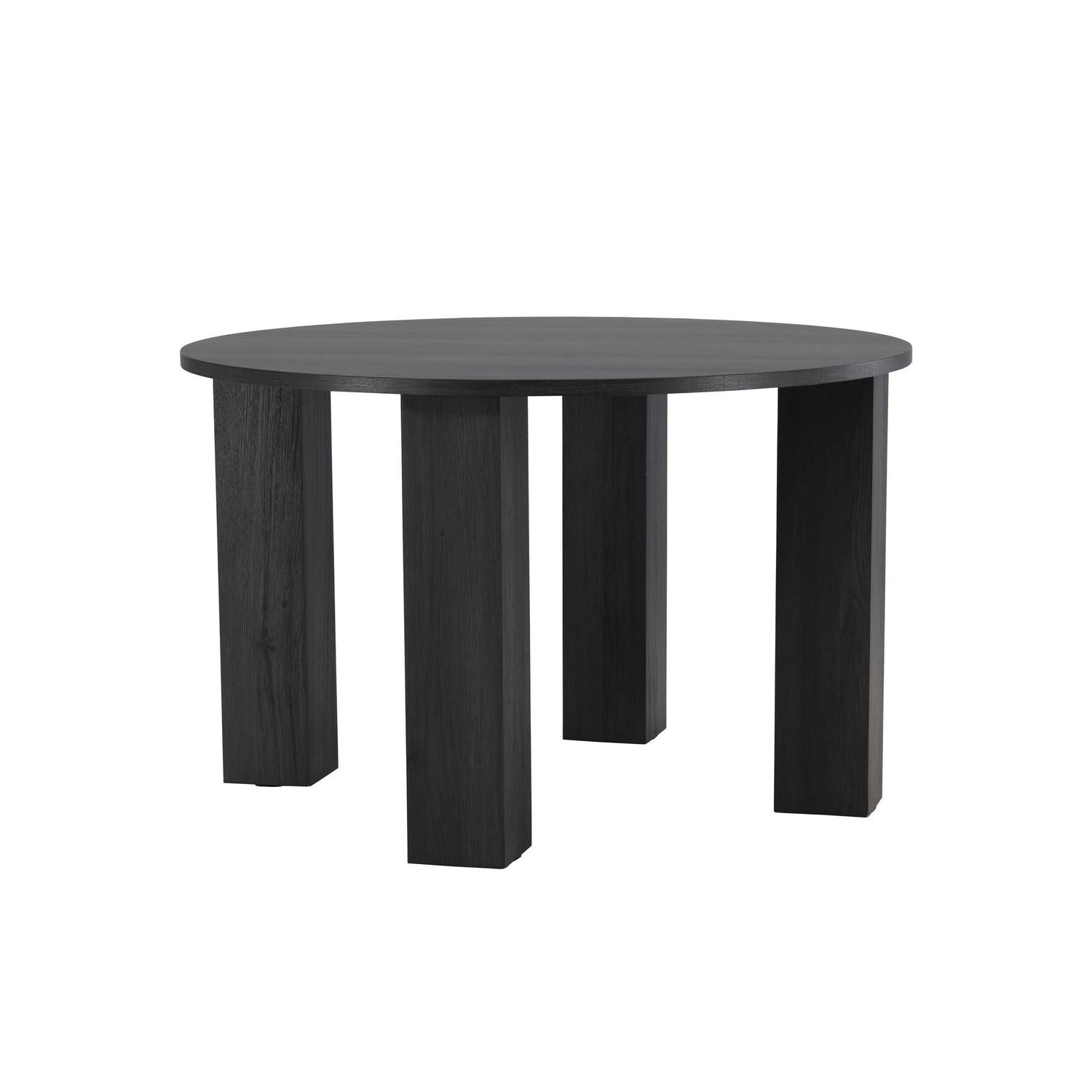 Esstisch Juno Ø120cm - Schwarz-Esstisch Rund-Venture Home-le canapé