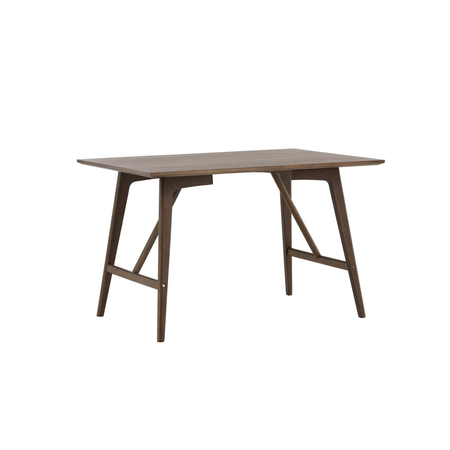 Esstisch Kaseidon 120cm - Dunkelbraun-Esstische Rechteckig-Venture Home-le canapé