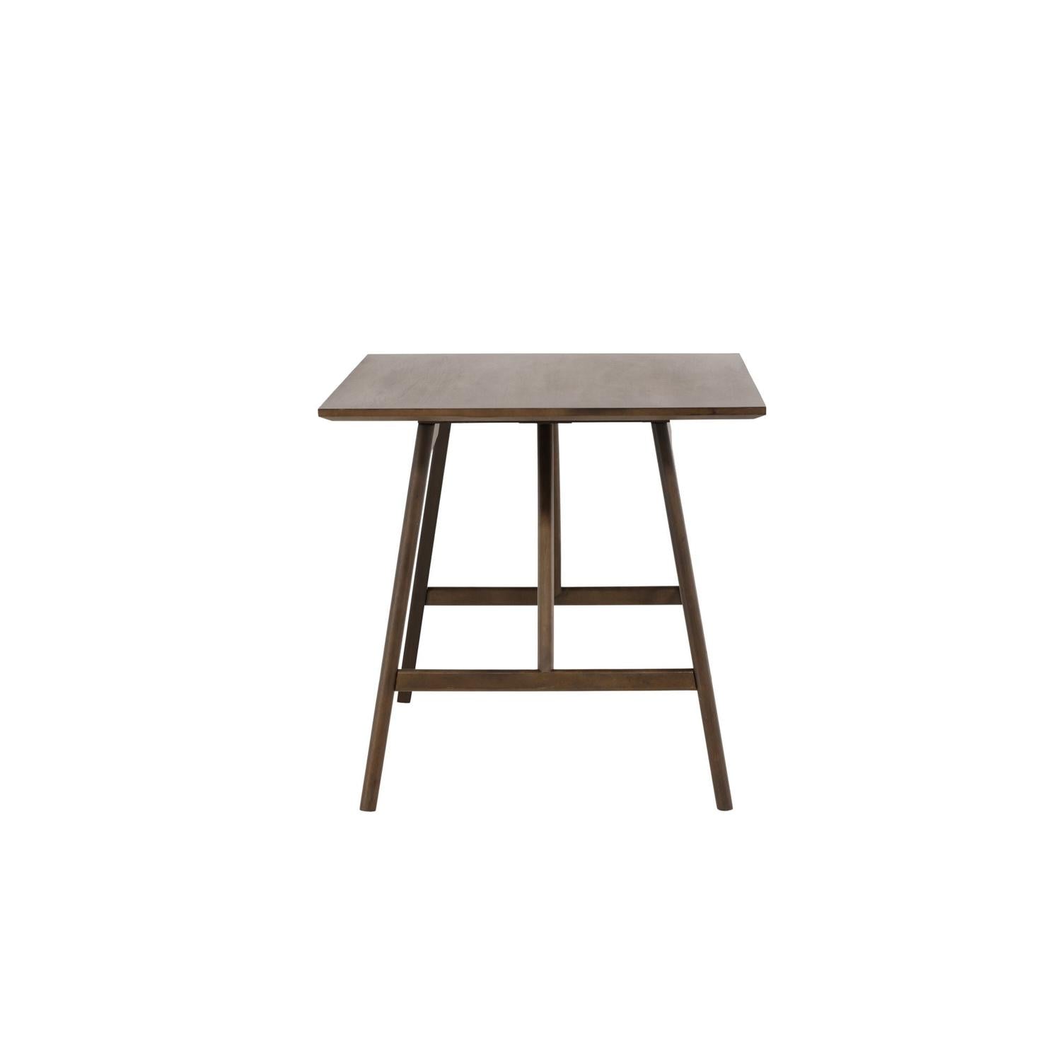 Esstisch Kaseidon 120cm - Dunkelbraun-Esstische Rechteckig-Venture Home-le canapé