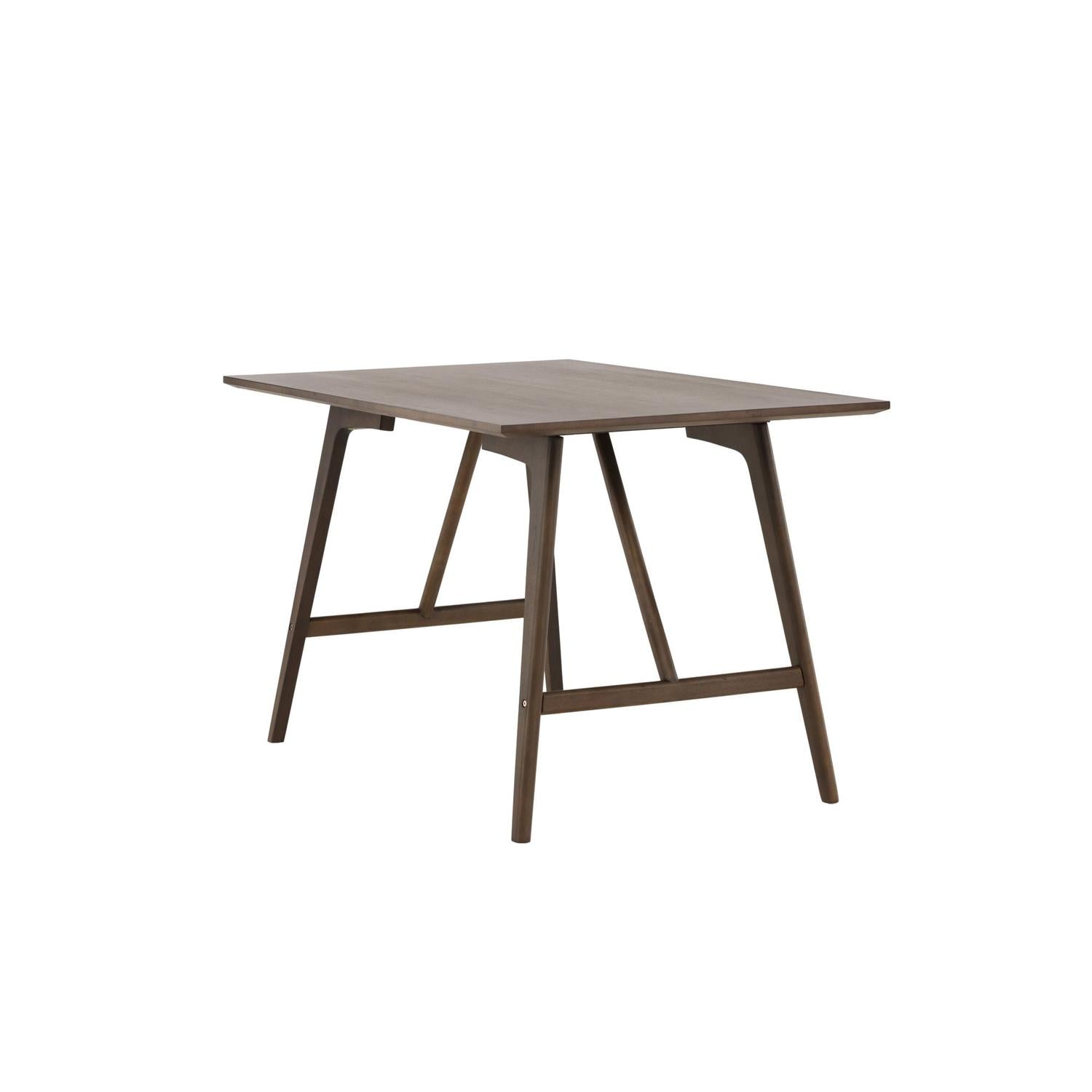 Esstisch Kaseidon 120cm - Dunkelbraun-Esstische Rechteckig-Venture Home-le canapé