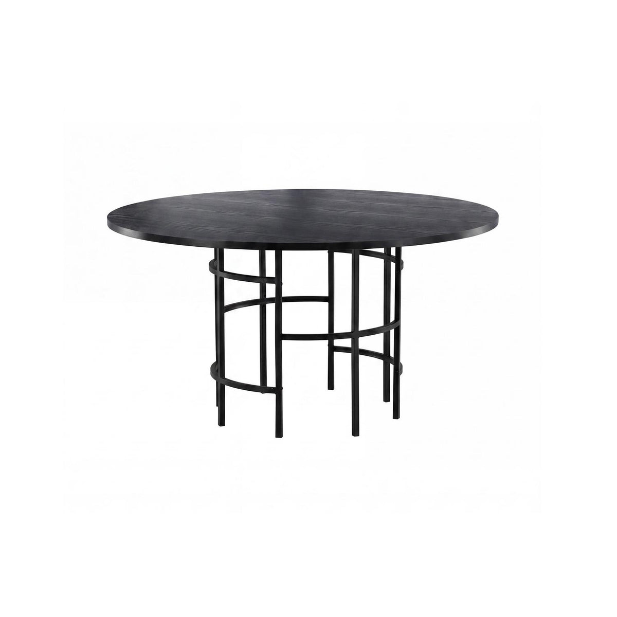 Esstisch Kopenhagen Ø140cm - Schwarz-Esstische Rund-Venture Home-le canapé