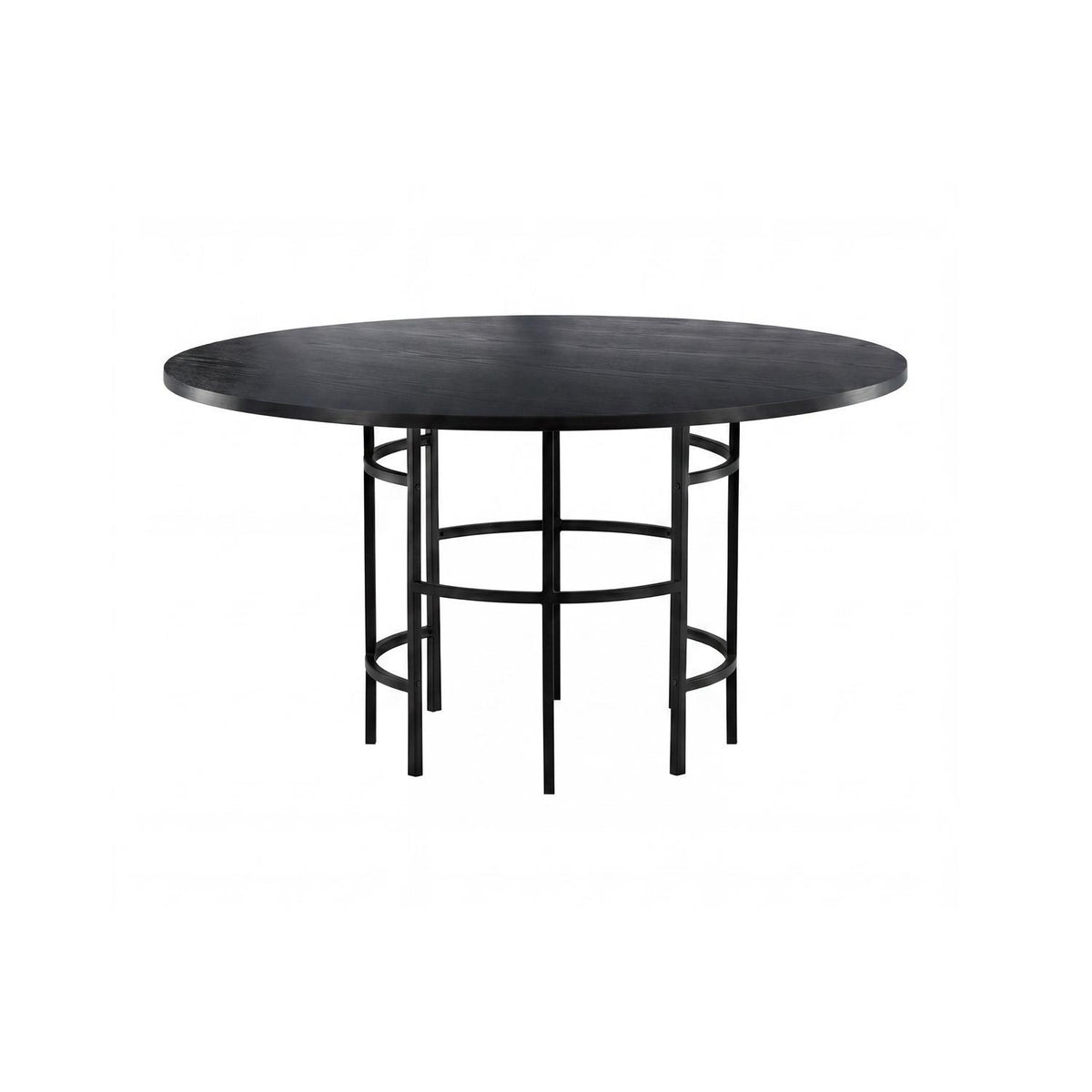 Esstisch Kopenhagen Ø140cm - Schwarz-Esstische Rund-Venture Home-le canapé