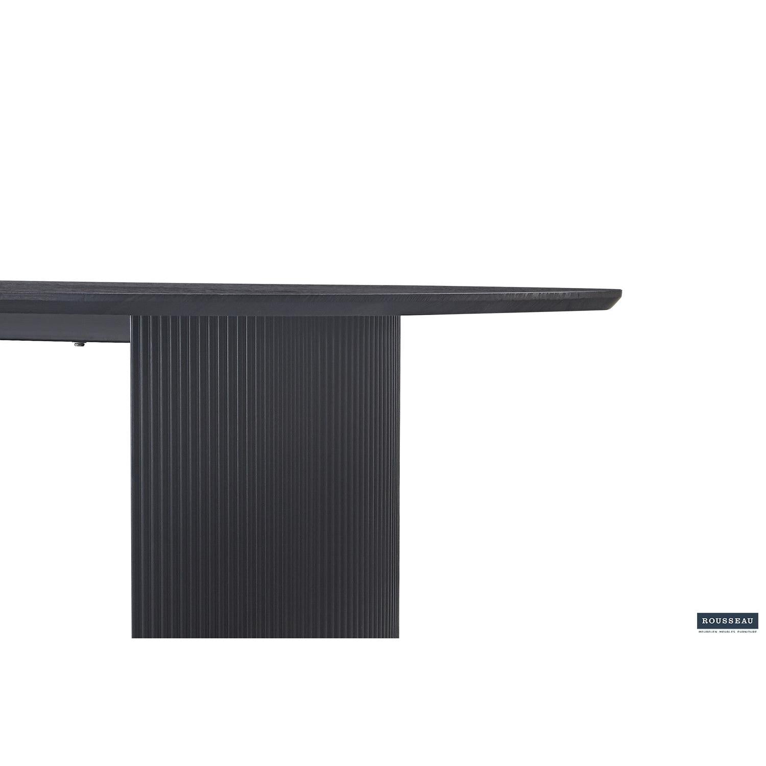 Esstisch Lagos 200cm Oval - Dunkelbraun-Esstisch Oval-Rousseau-le canapé