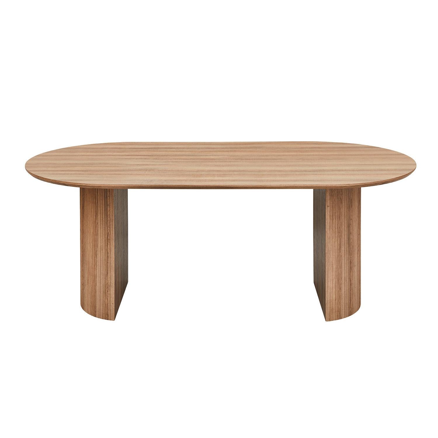 Esstisch Lagos 200cm Oval - Hellbraun-Esstisch Oval-Rousseau-le canapé