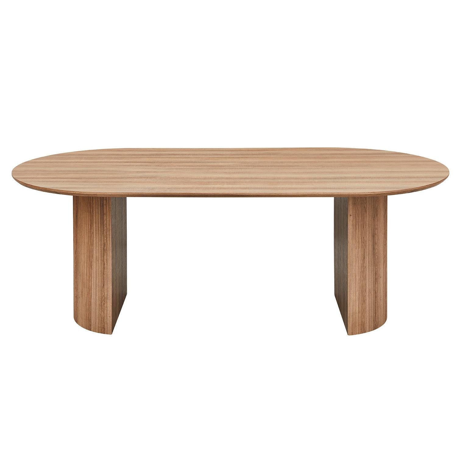Esstisch Lagos 220cm Oval - Hellbraun-Esstisch Oval-Rousseau-le canapé