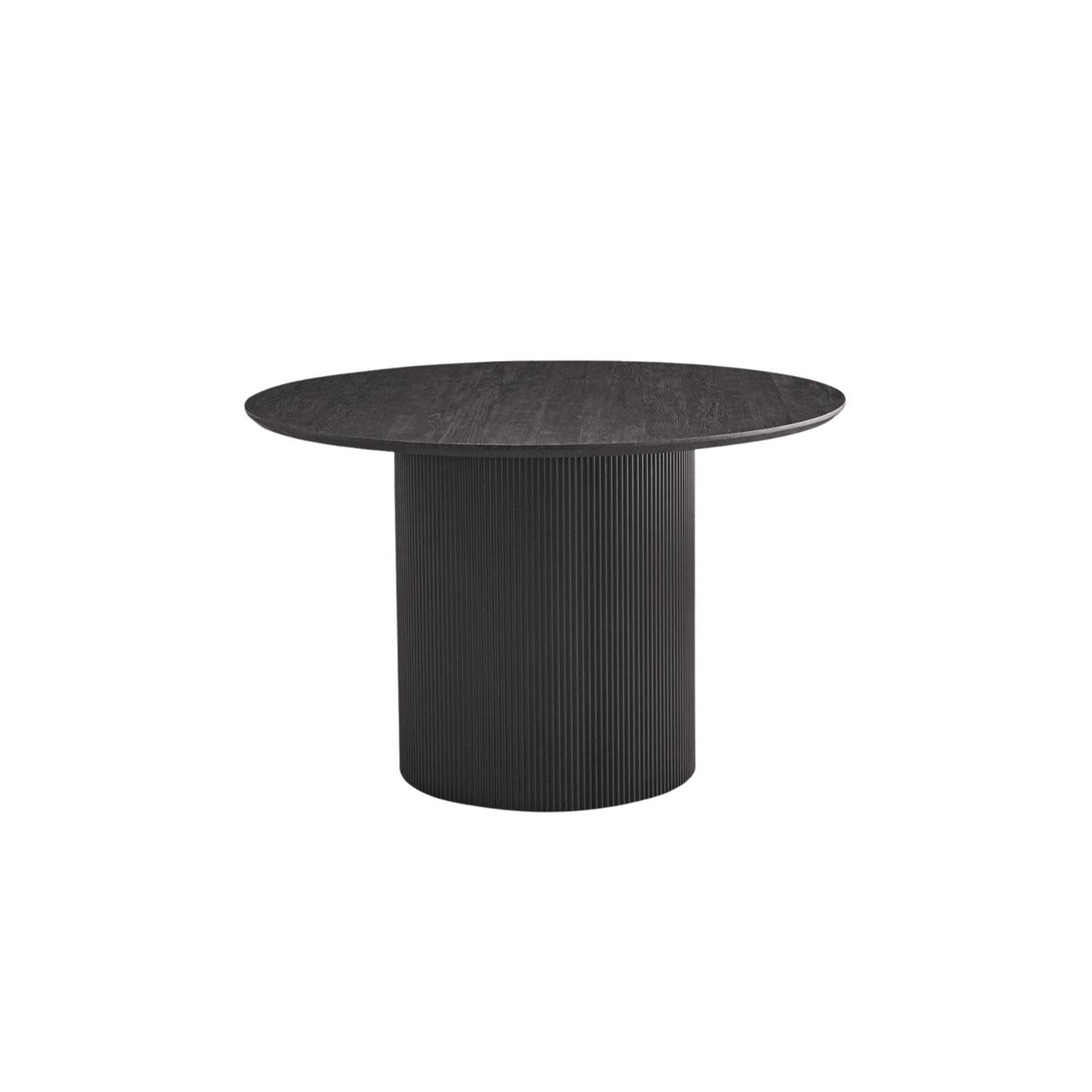 Esstisch Lagos Ø120cm - Dunkelbraun-Esstisch Rund-Rousseau-le canapé