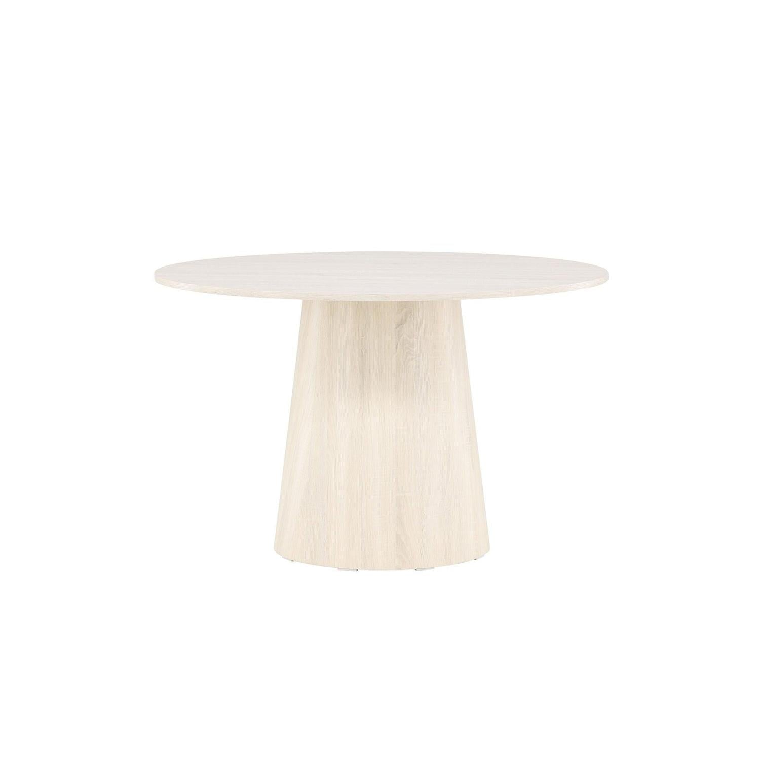 Esstisch Lanzo Ø120cm - Cremeweiß-Esstische Rund-Venture Home-le canapé