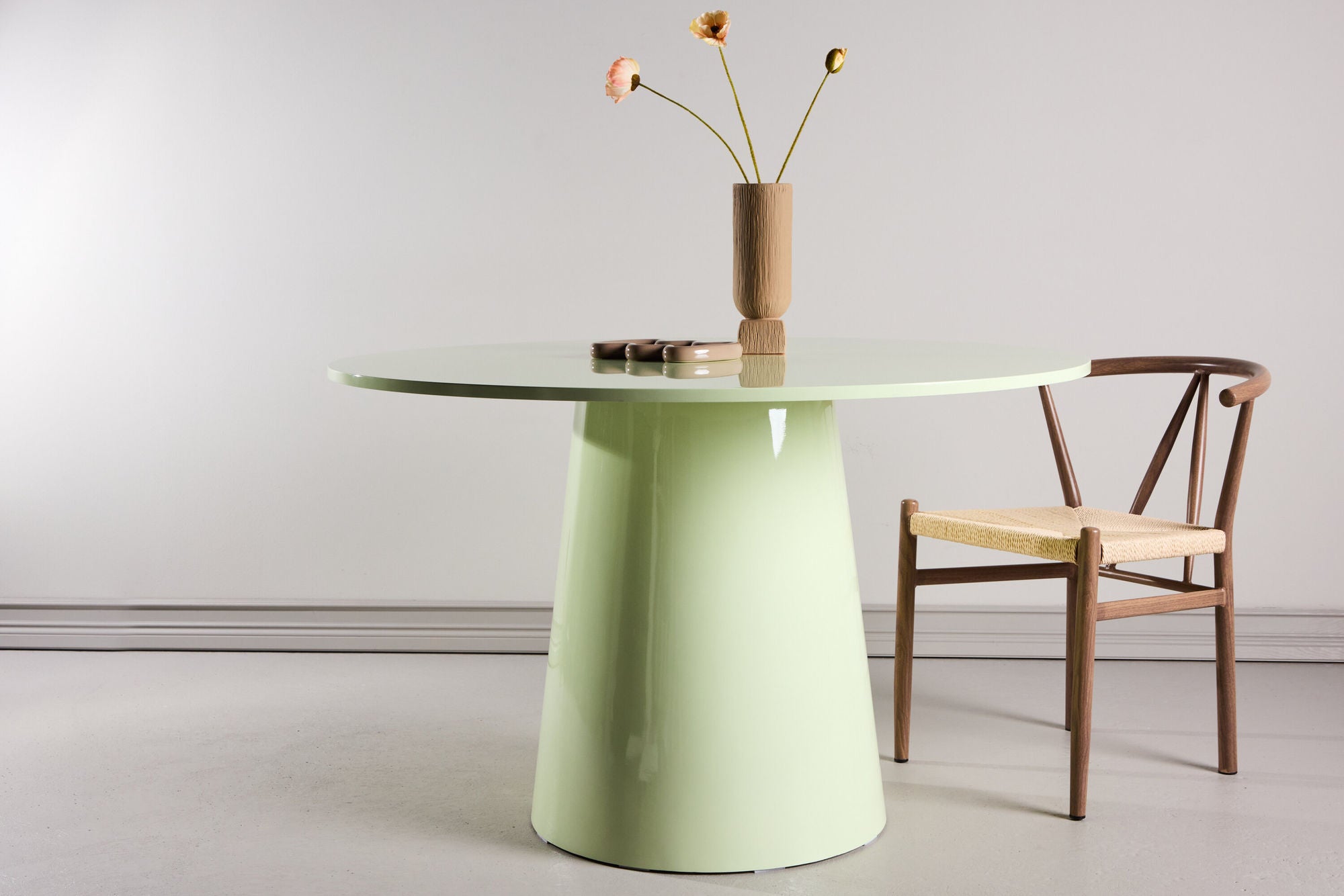 Esstisch Lanzo Ø120cm - Matcha Grün-Esstische Rund-Venture Home-le canapé