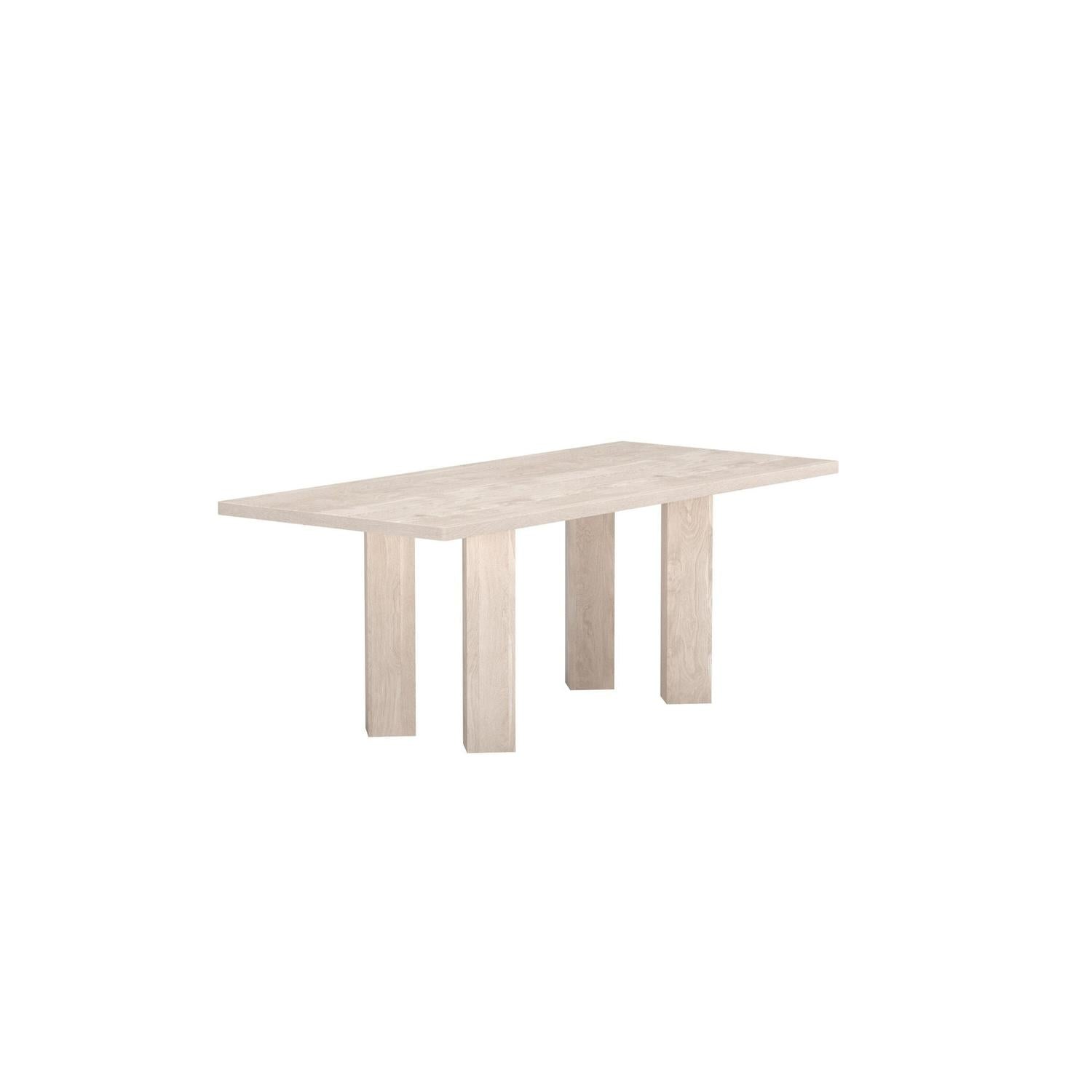 Esstisch Lillehammer 200cm - Hellbraun-Esstische Rechteckig-Venture Home-le canapé