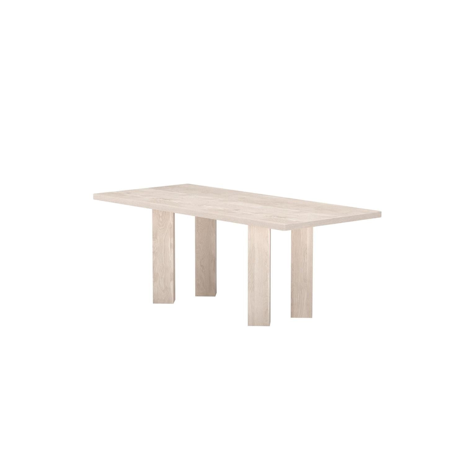 Esstisch Lillehammer 200cm - Hellbraun-Esstische Rechteckig-Venture Home-le canapé