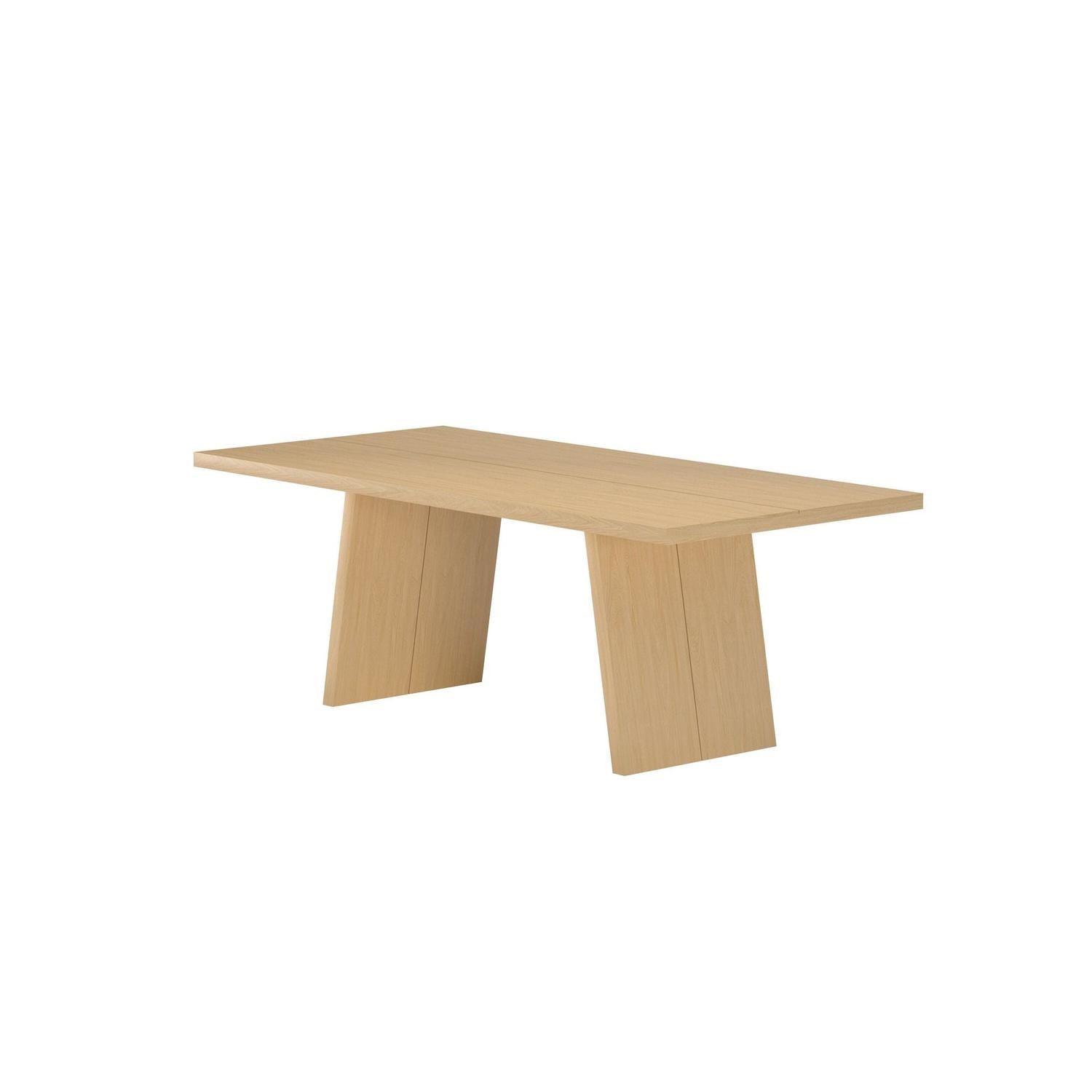 Esstisch Logga 210cm - Hellbraun-Esstische Rechteckig-Venture Home-le canapé