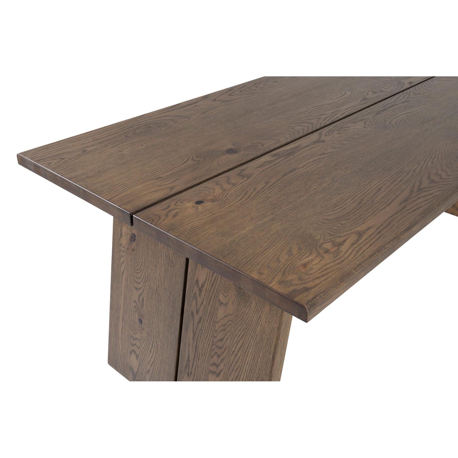 Esstisch Logger ausziehbar 210-310cm - Mokka-Esstische ausziehbar-Venture Home-le canapé