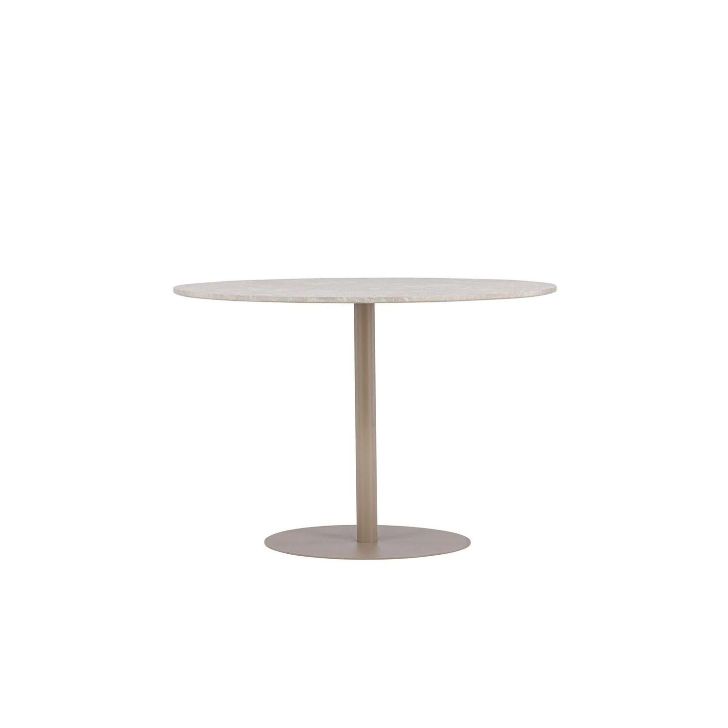 Esstisch Lycke ⌀110cm - Marmor Optik-Venture Home-le canapé