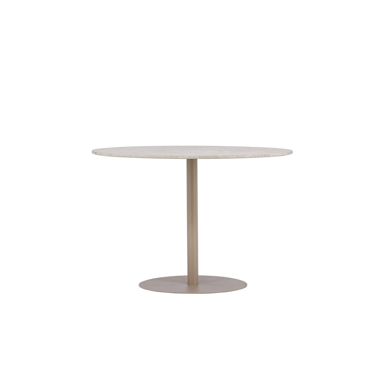 Esstisch Lycke ⌀110cm - Marmor Optik-Venture Home-le canapé