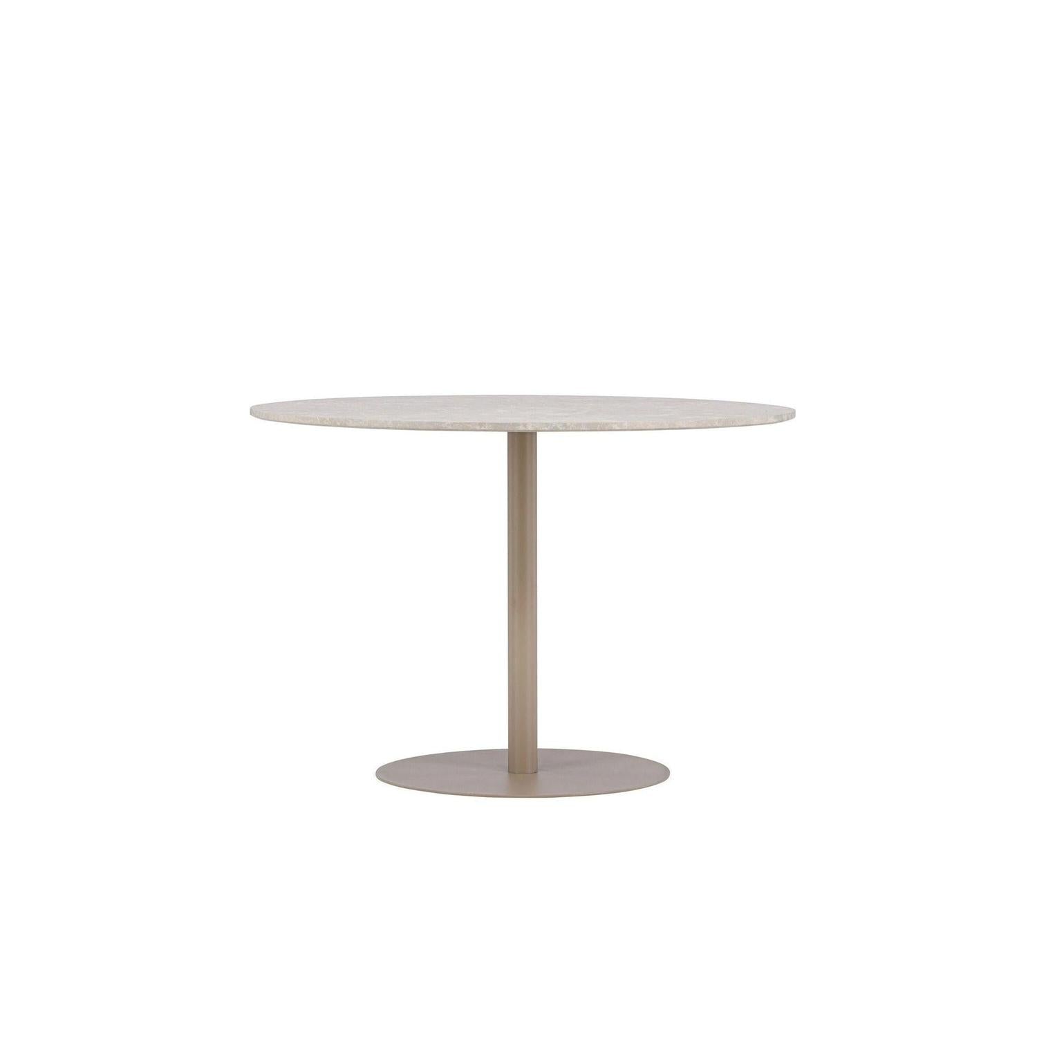 Esstisch Lycke ⌀110cm - Marmor Optik-Venture Home-le canapé