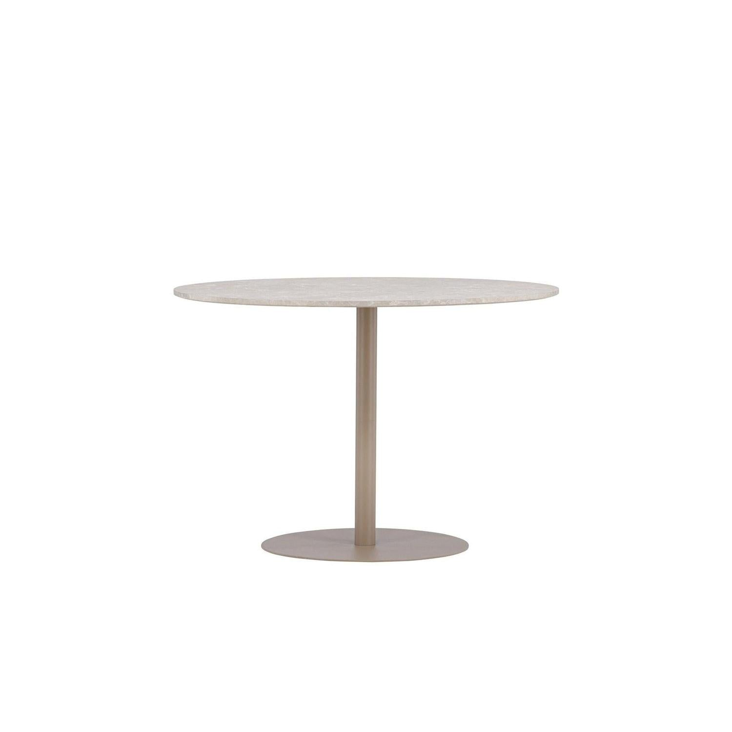 Esstisch Lycke ⌀110cm - Marmor Optik-Venture Home-le canapé