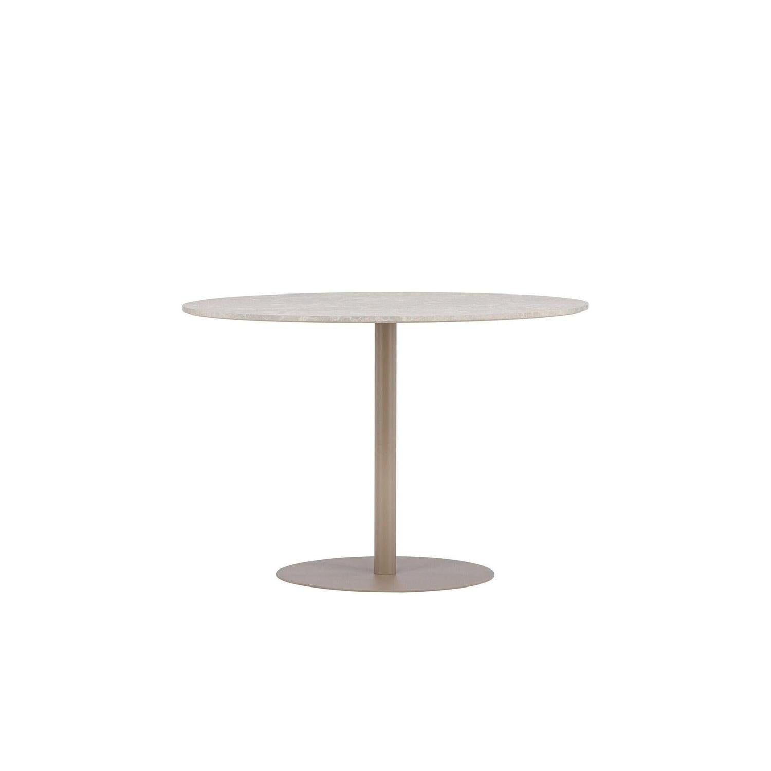 Esstisch Lycke Ø110cm - Marmoroptik-Esstische Rund-Venture Home-le canapé