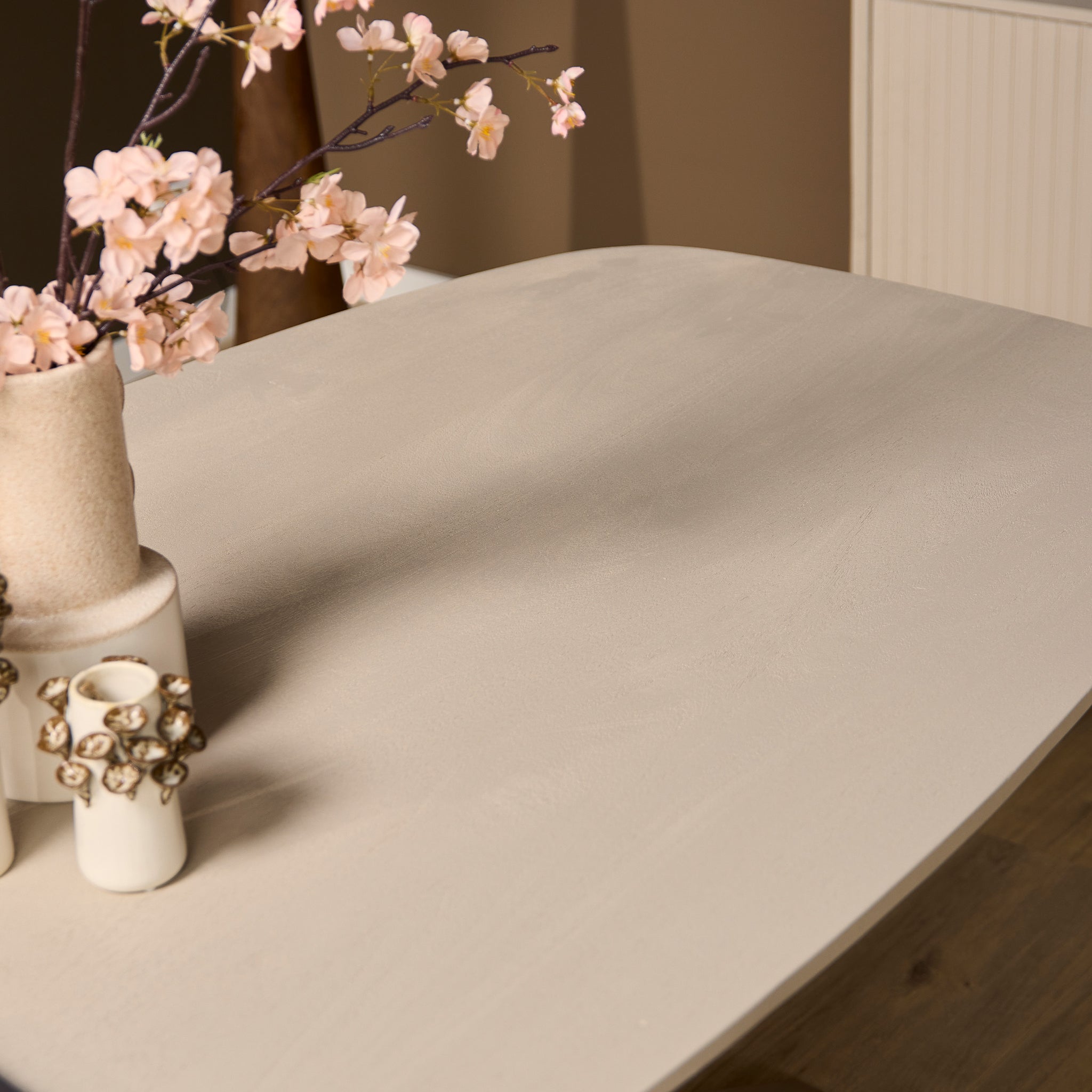 Esstisch Madison aus Mangoholz 200cm - Sandbraun-Esstische Oval-Starfurn-le canapé