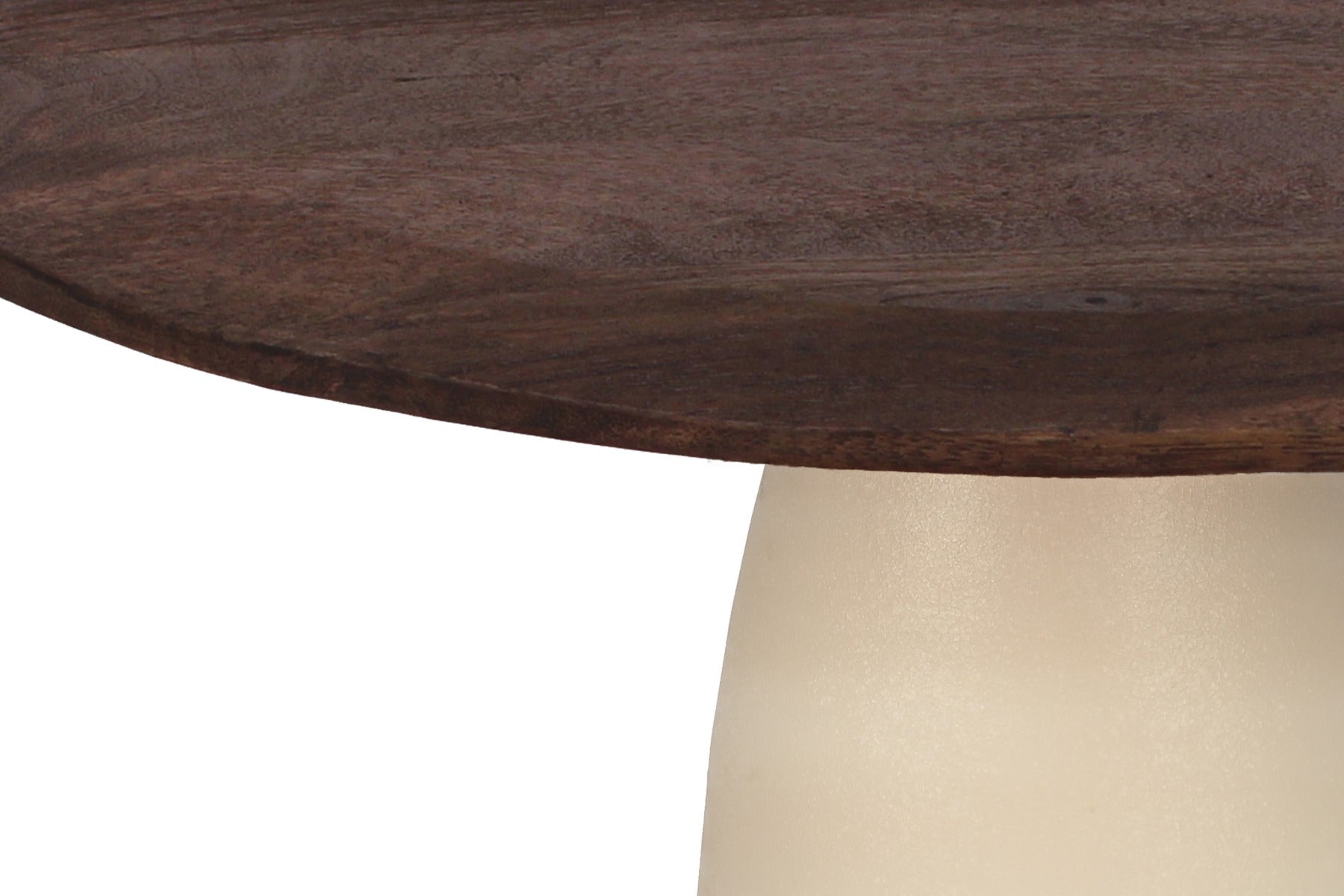 Esstisch Marron aus Mangoholz 140cm - Braun-Esstische Rund-Livingfurn-le canapé