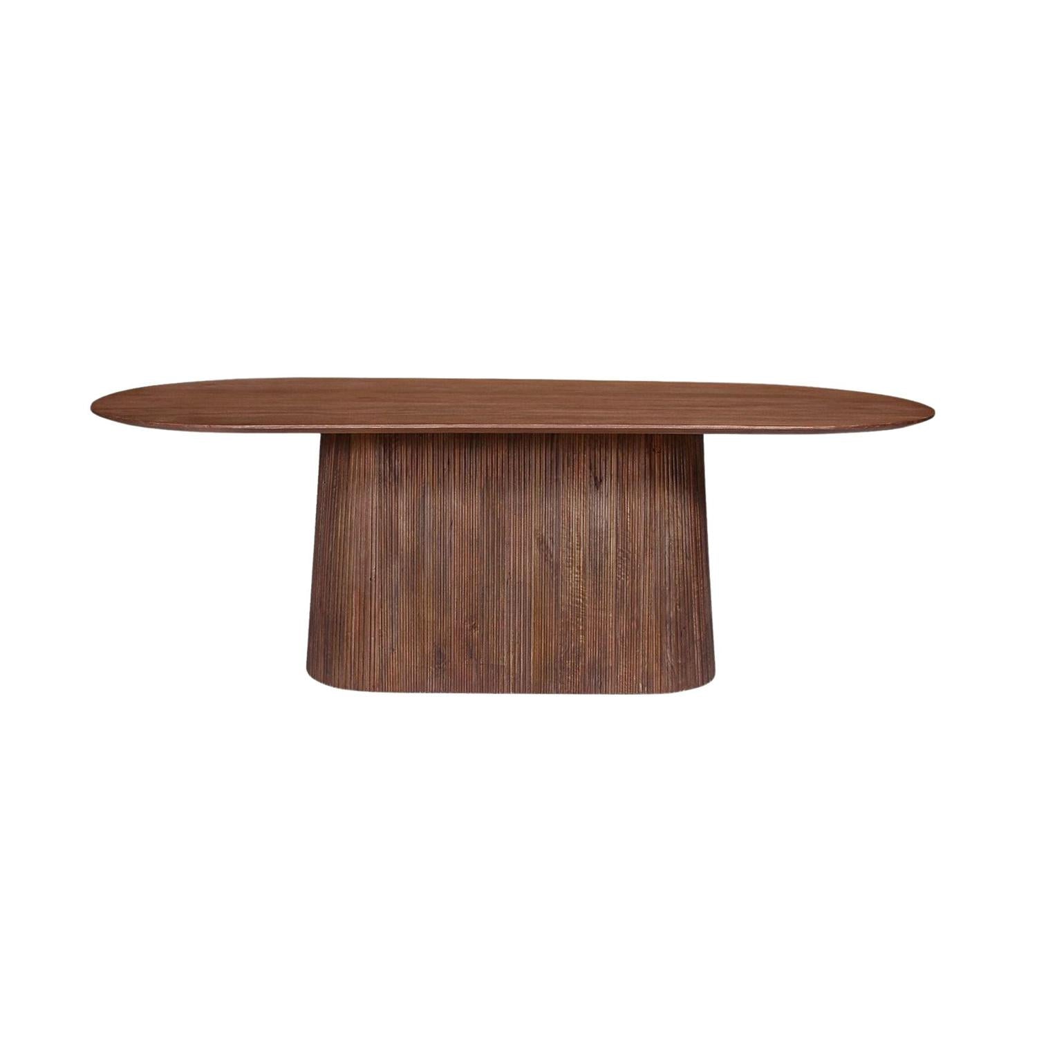Esstisch Miguel Oval 230cm - Hellbraun-Esstisch Oval-Rousseau-le canapé