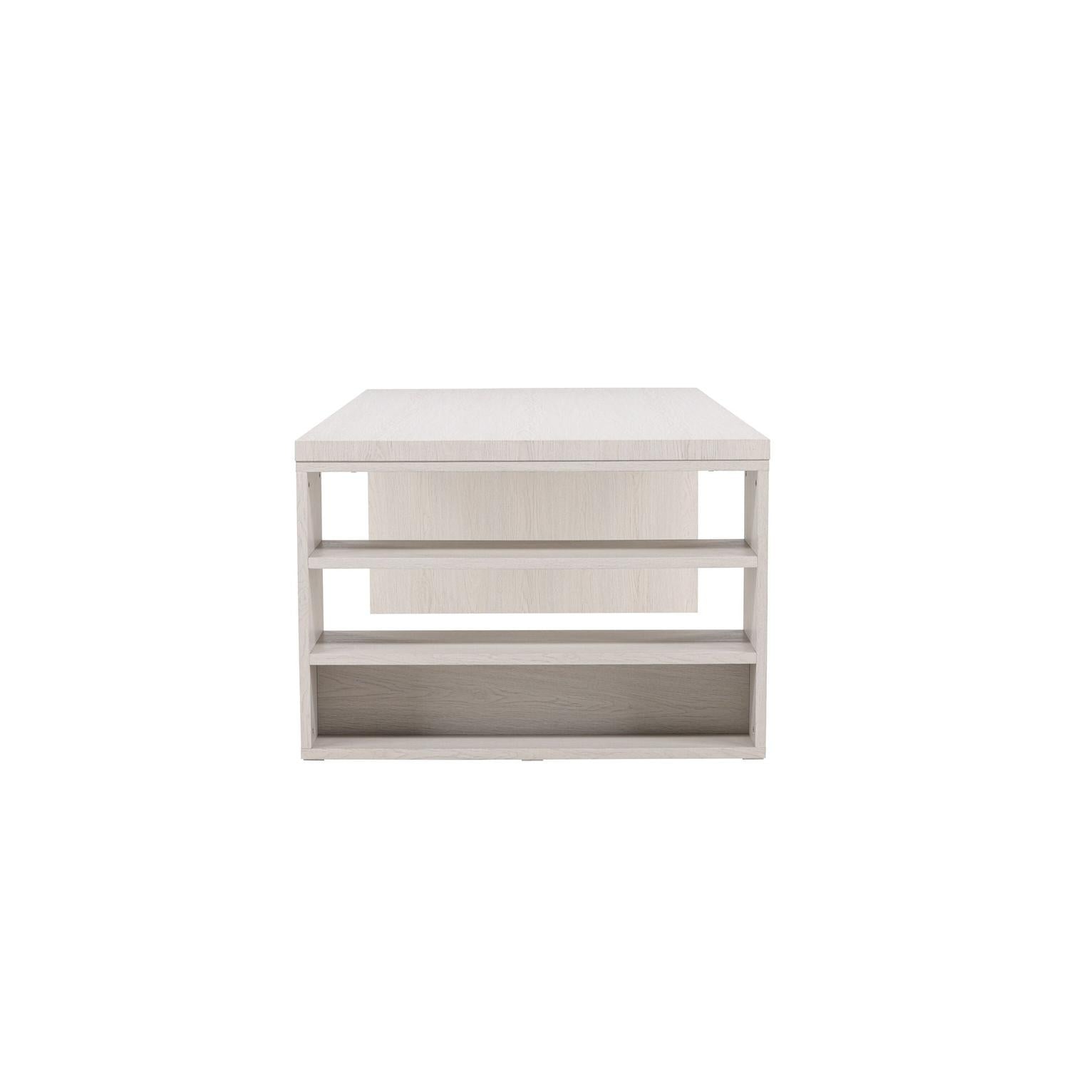 Esstisch Mika 230*110cm - Weiß-Esstisch Rechteckig-Venture Home-le canapé
