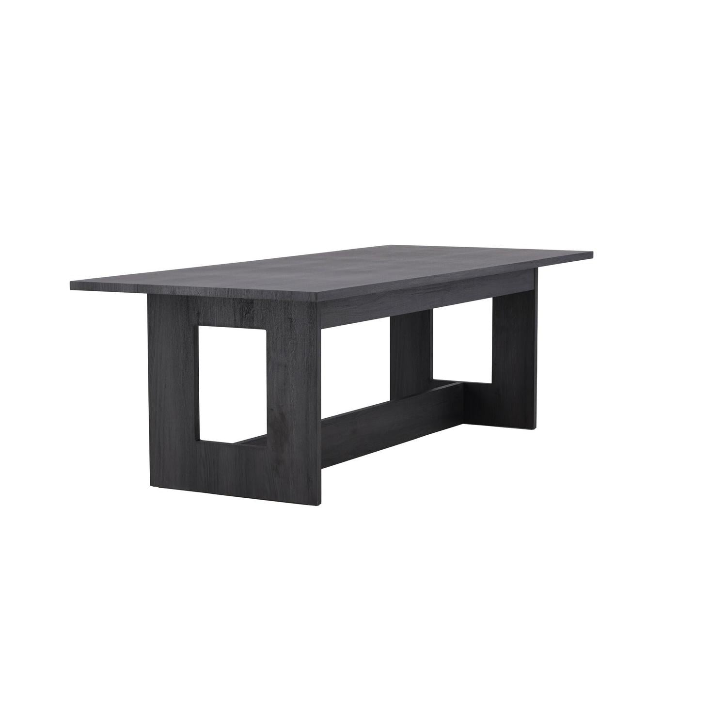 Esstisch Milly 235*100cm - Schwarz-Esstisch Rechteckig-Venture Home-le canapé